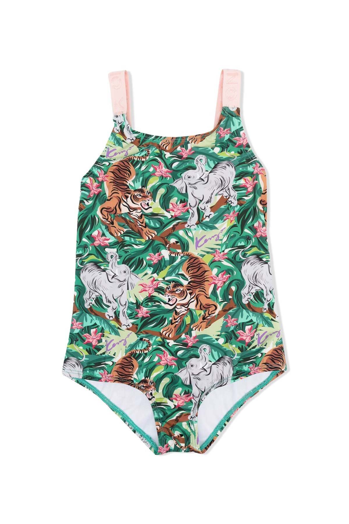 Kenzo Kids 2-6 Yaş Kız Çocuk Mayo-Libas Trendy Fashion Store