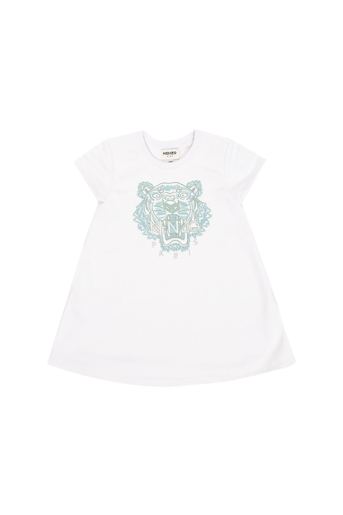 Kenzo Kids 8 Yaş Kız Çocuk Kaplan Logolu Sweatshirt Elbise-Libas Trendy Fashion Store