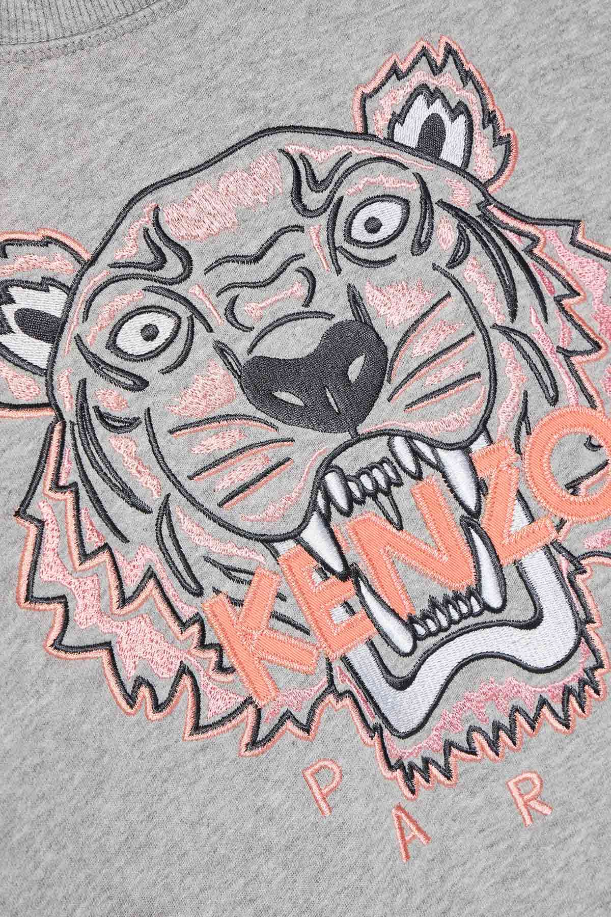 Kenzo Kids 8 Yaş Kız Çocuk Kaplan Logolu Sweatshirt-Libas Trendy Fashion Store