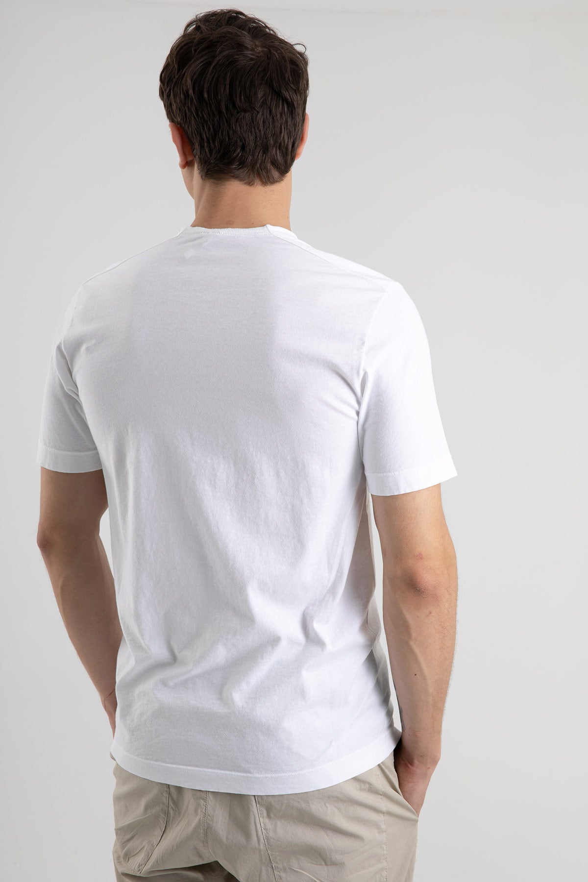 Transit Düğmeli Yaka Kısa Kollu T-shirt-Libas Trendy Fashion Store