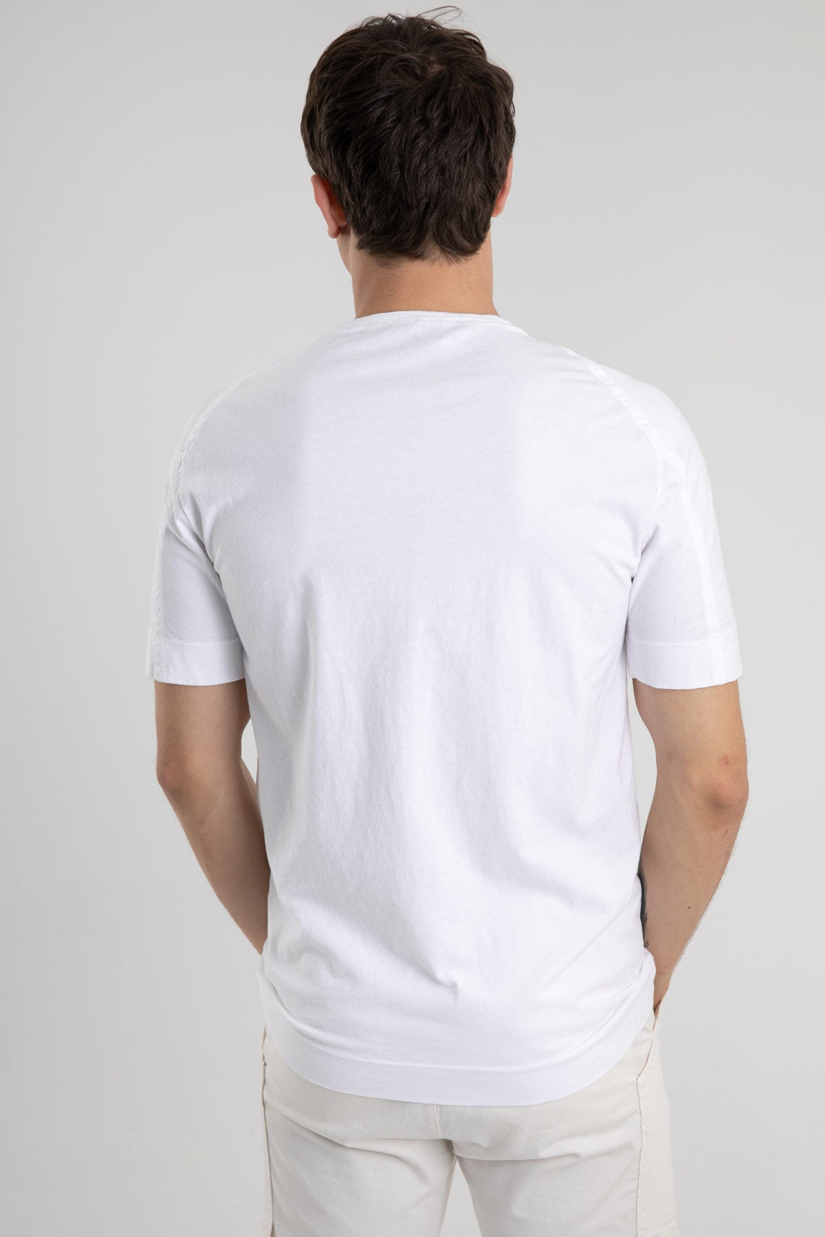 Transit Yuvarlak Yaka Kısa Kollu T-shirt-Libas Trendy Fashion Store