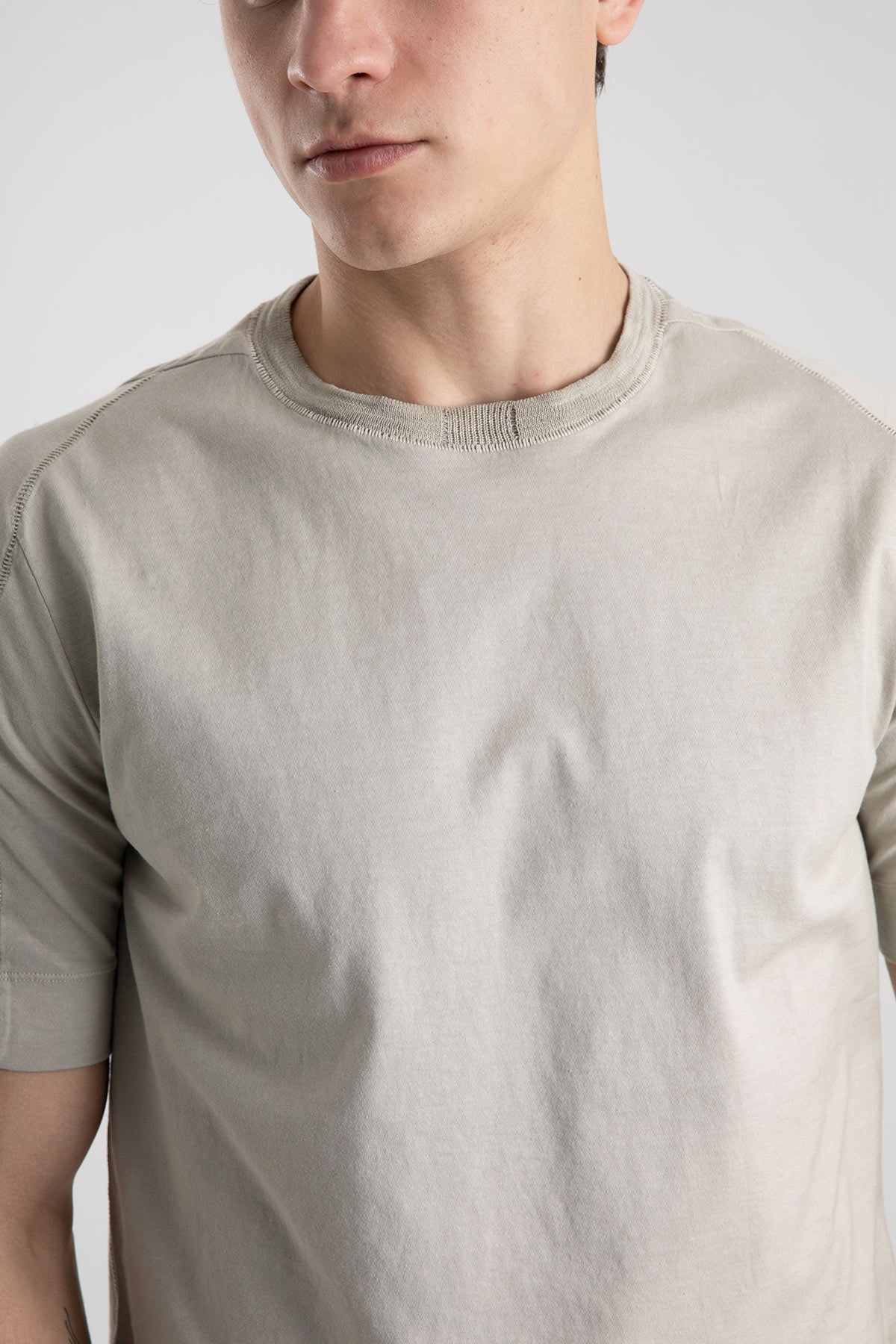 Transit Yuvarlak Yaka Kısa Kollu T-shirt-Libas Trendy Fashion Store