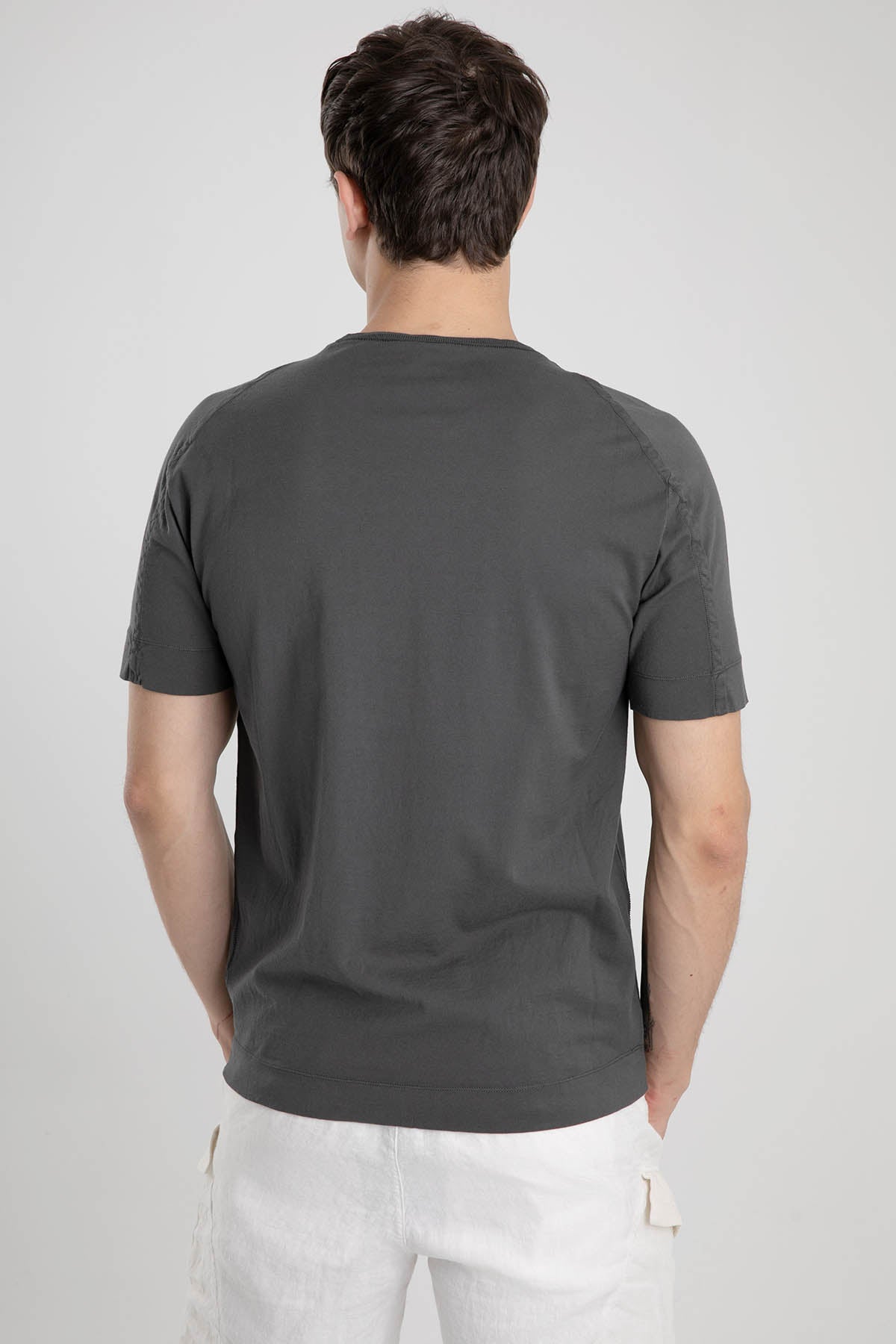 Transit Yuvarlak Yaka Kısa Kollu T-shirt-Libas Trendy Fashion Store