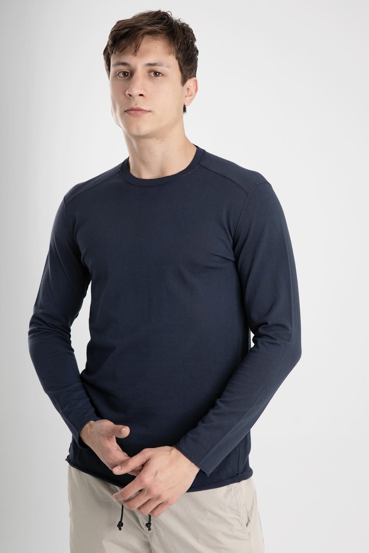 Transit Yuvarlak Yaka İnce Triko-Libas Trendy Fashion Store