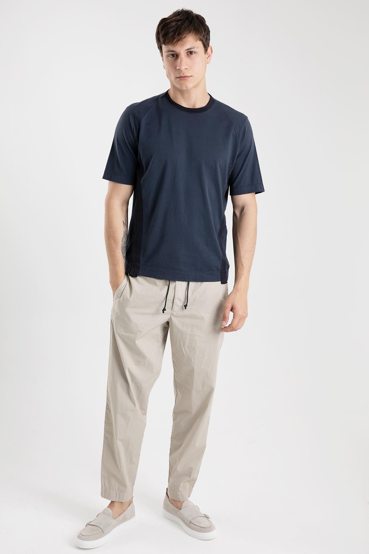 Transit Yuvarlak Yaka T-shirt-Libas Trendy Fashion Store