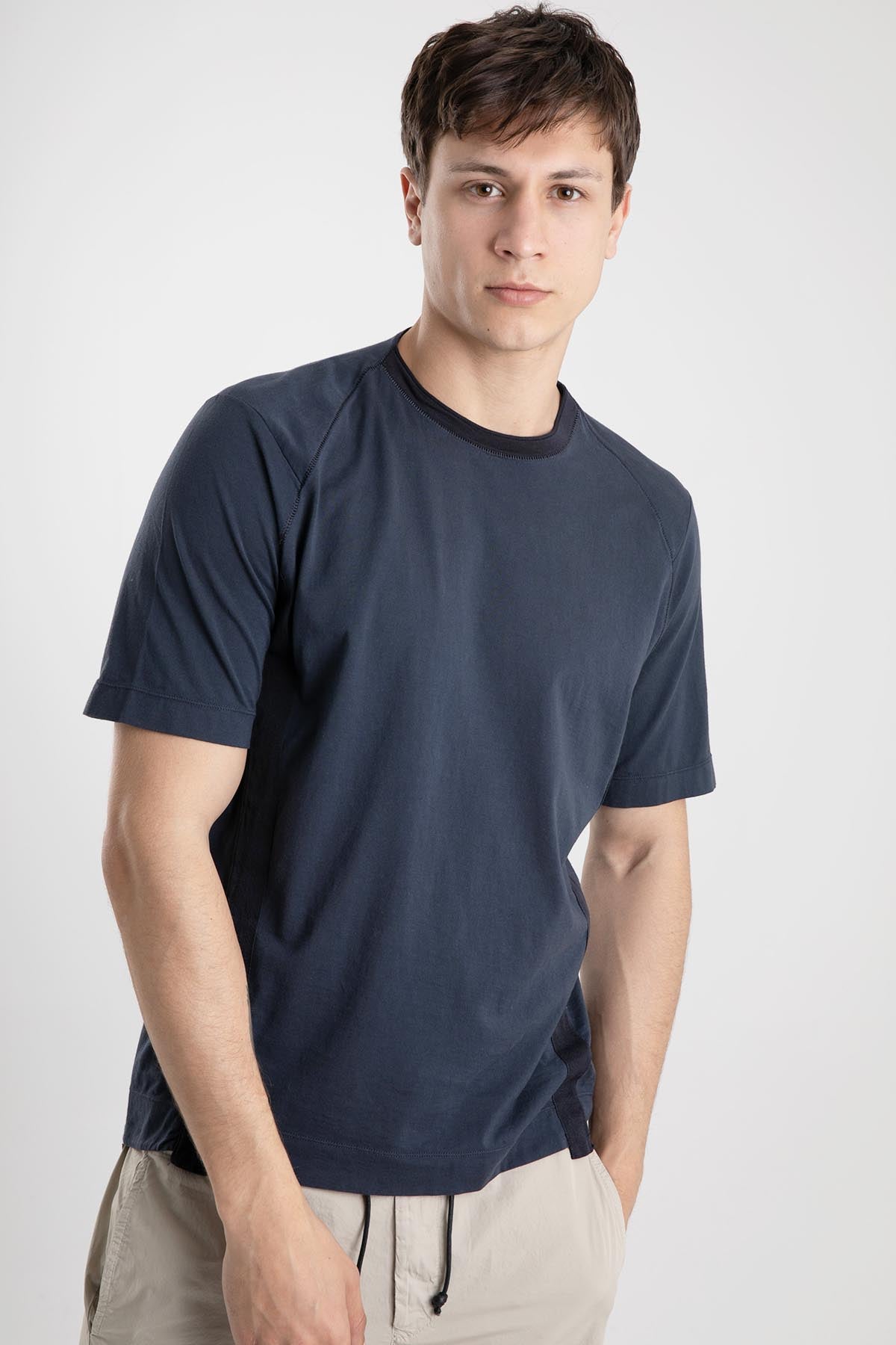 Transit Yuvarlak Yaka T-shirt-Libas Trendy Fashion Store