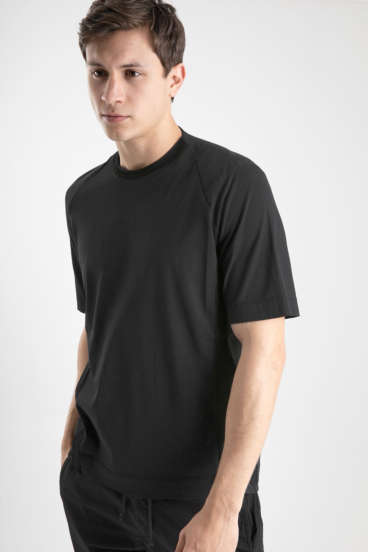 Transit Yuvarlak Yaka T-shirt-Libas Trendy Fashion Store