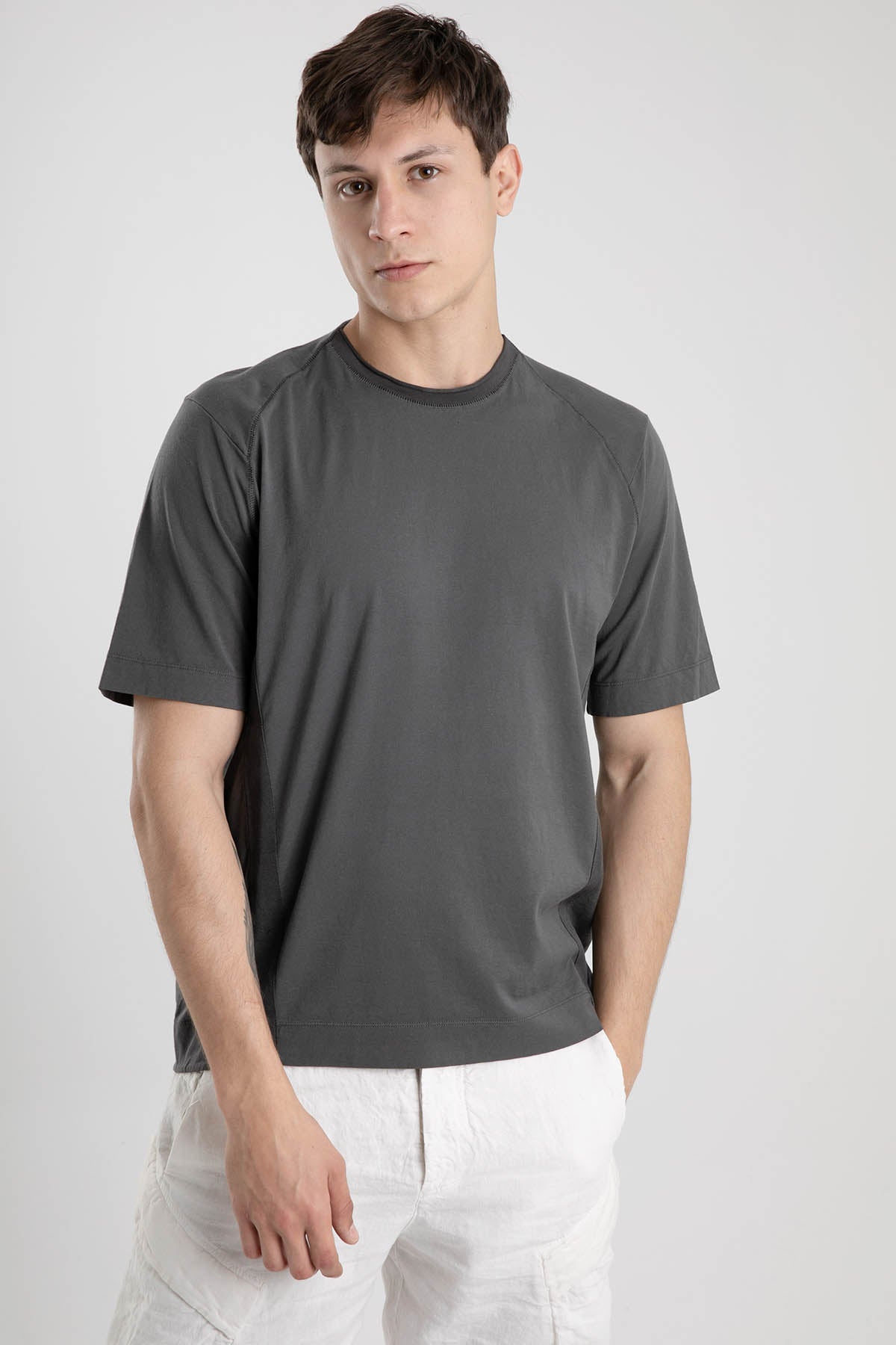 Transit Yuvarlak Yaka T-shirt-Libas Trendy Fashion Store