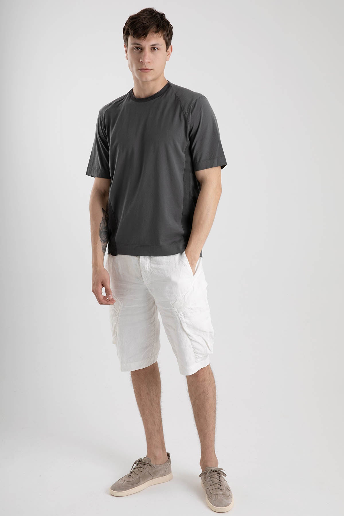 Transit Yuvarlak Yaka T-shirt-Libas Trendy Fashion Store