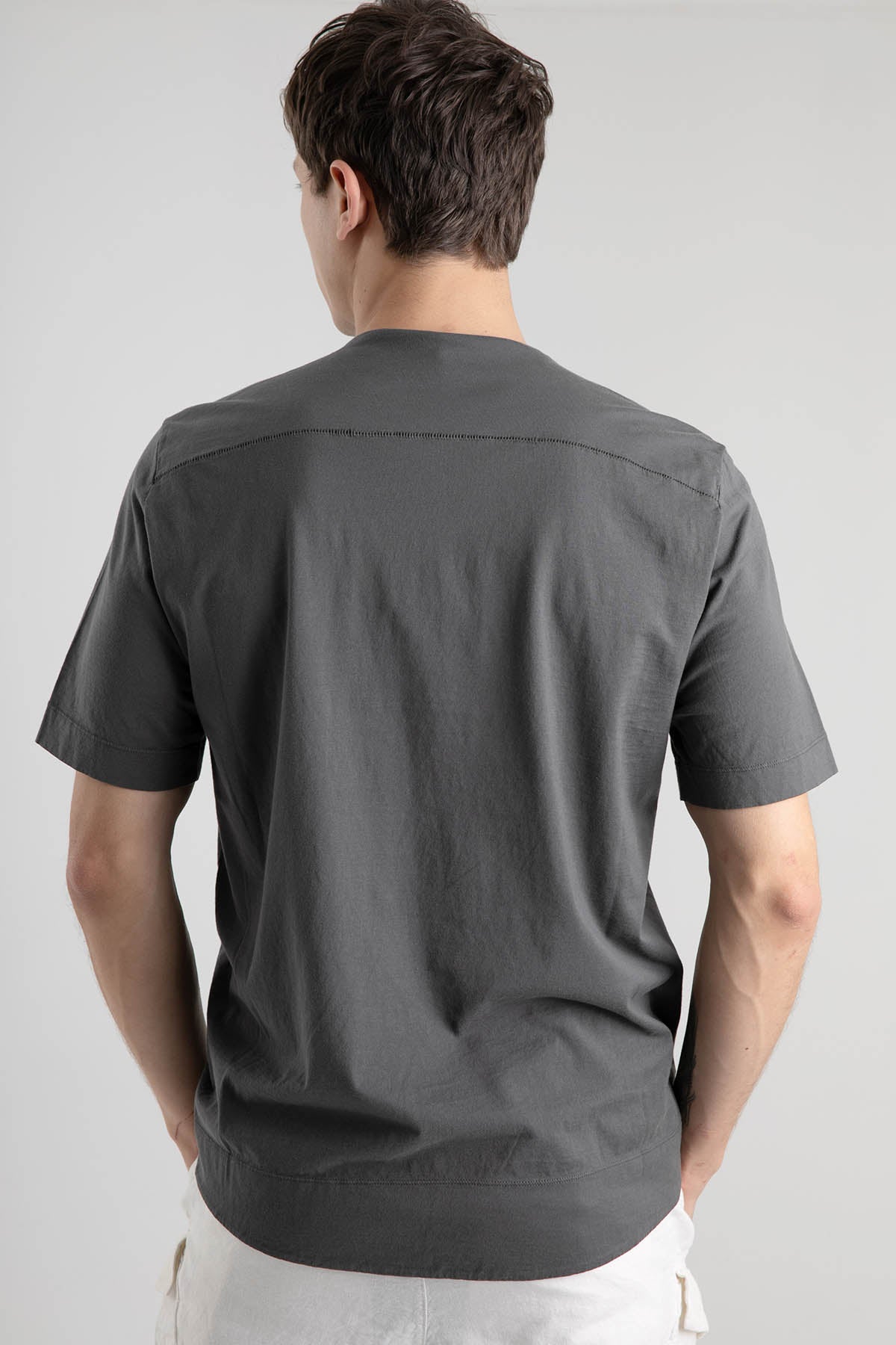 Transit Yuvarlak Yaka T-shirt-Libas Trendy Fashion Store