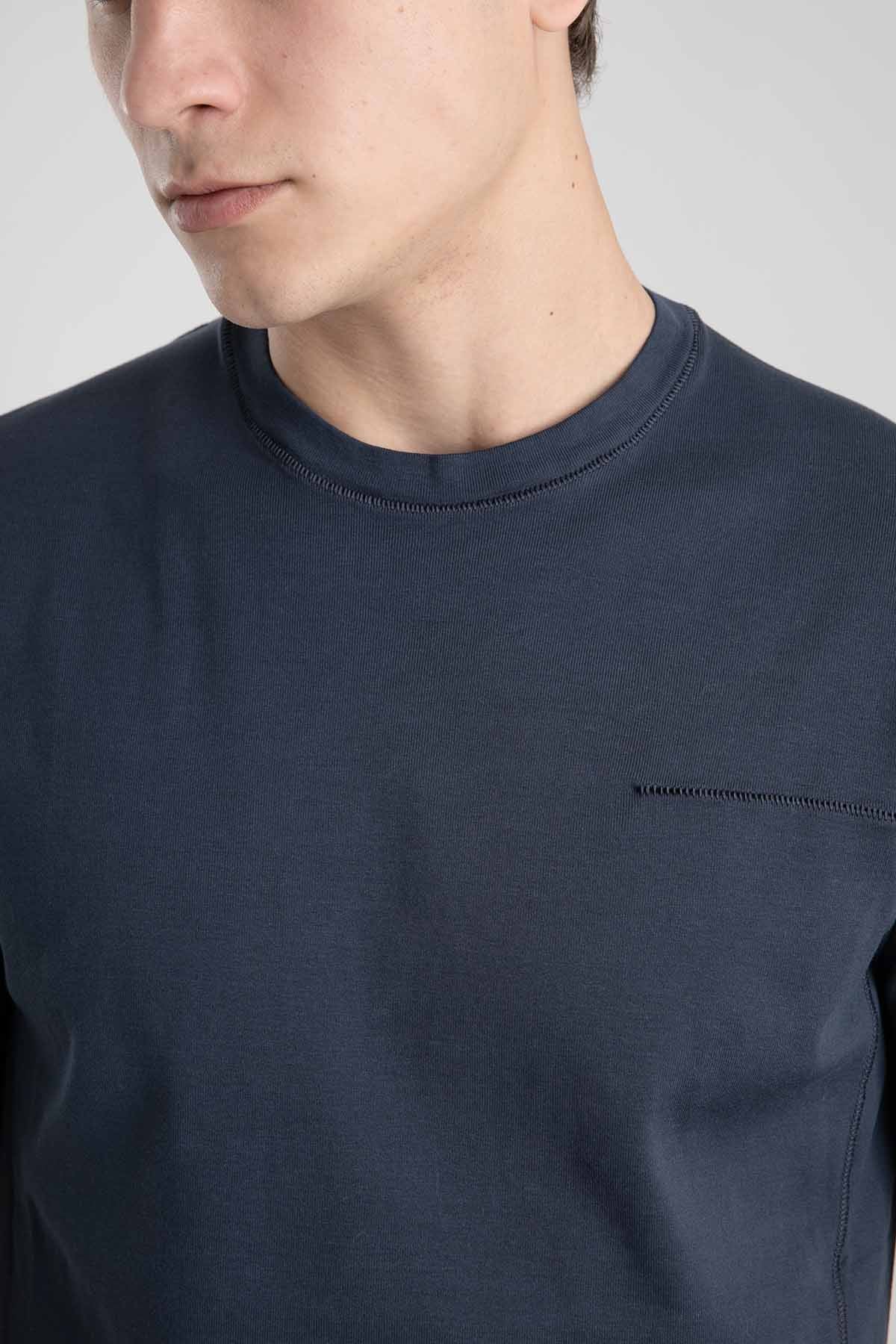 Transit Yuvarlak Yaka Kısa Kollu T-shirt