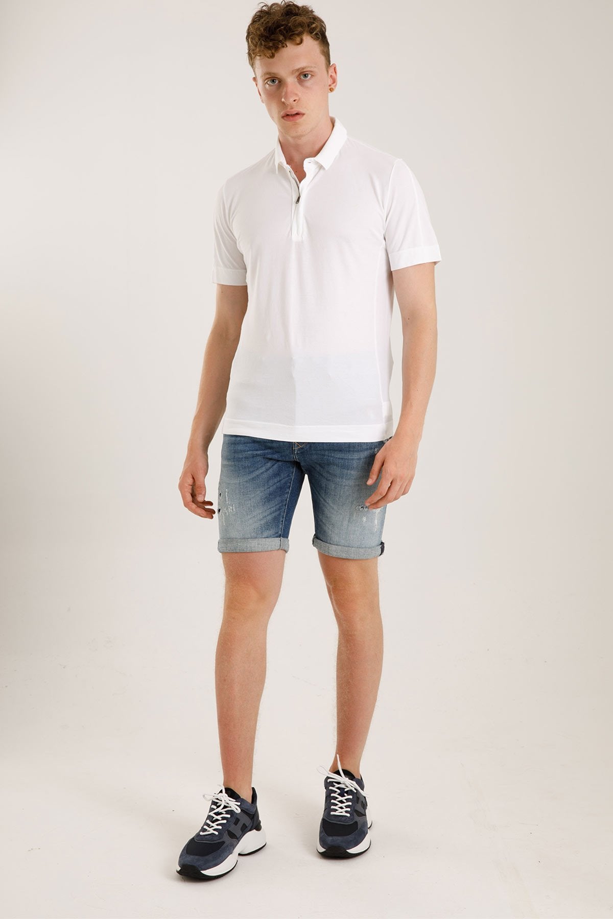 Transit Polo Yaka Fermuarlı T-shirt-Libas Trendy Fashion Store