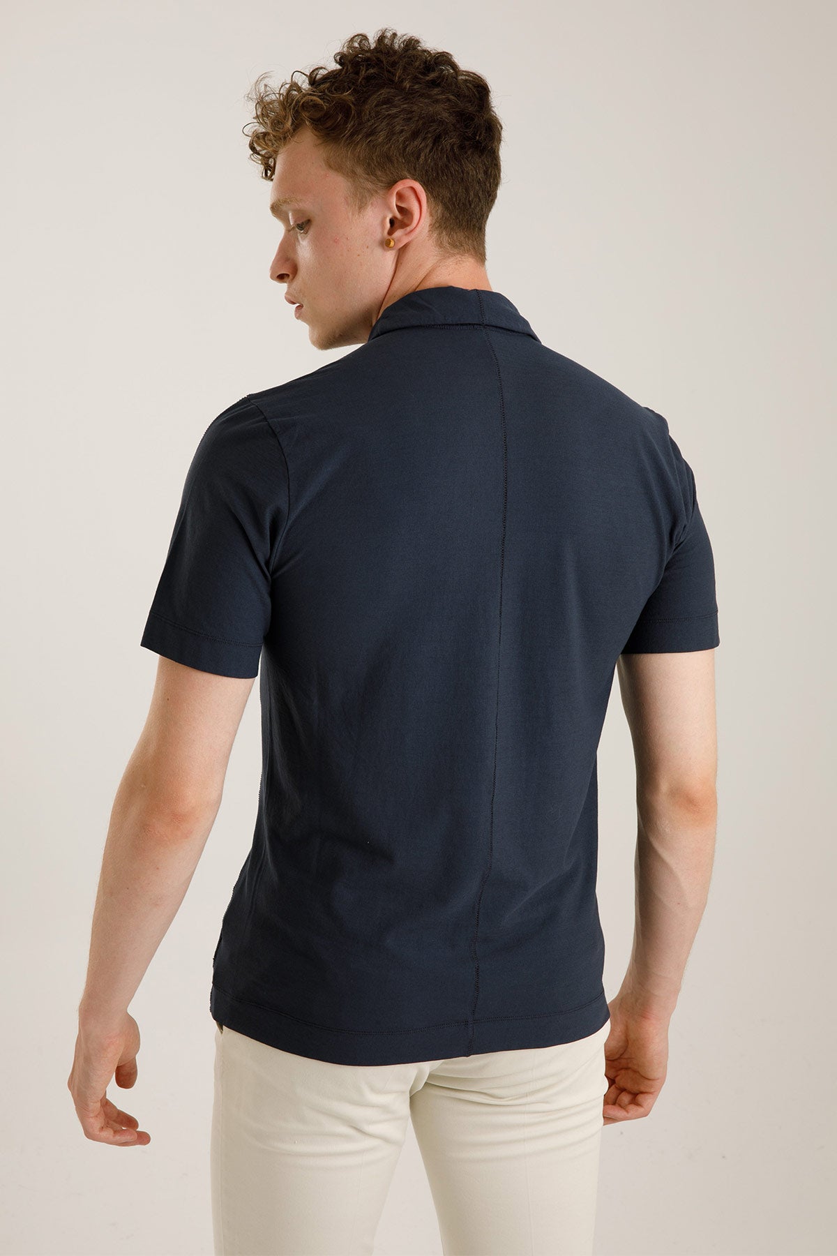 Transit Polo Yaka Fermuarlı T-shirt-Libas Trendy Fashion Store