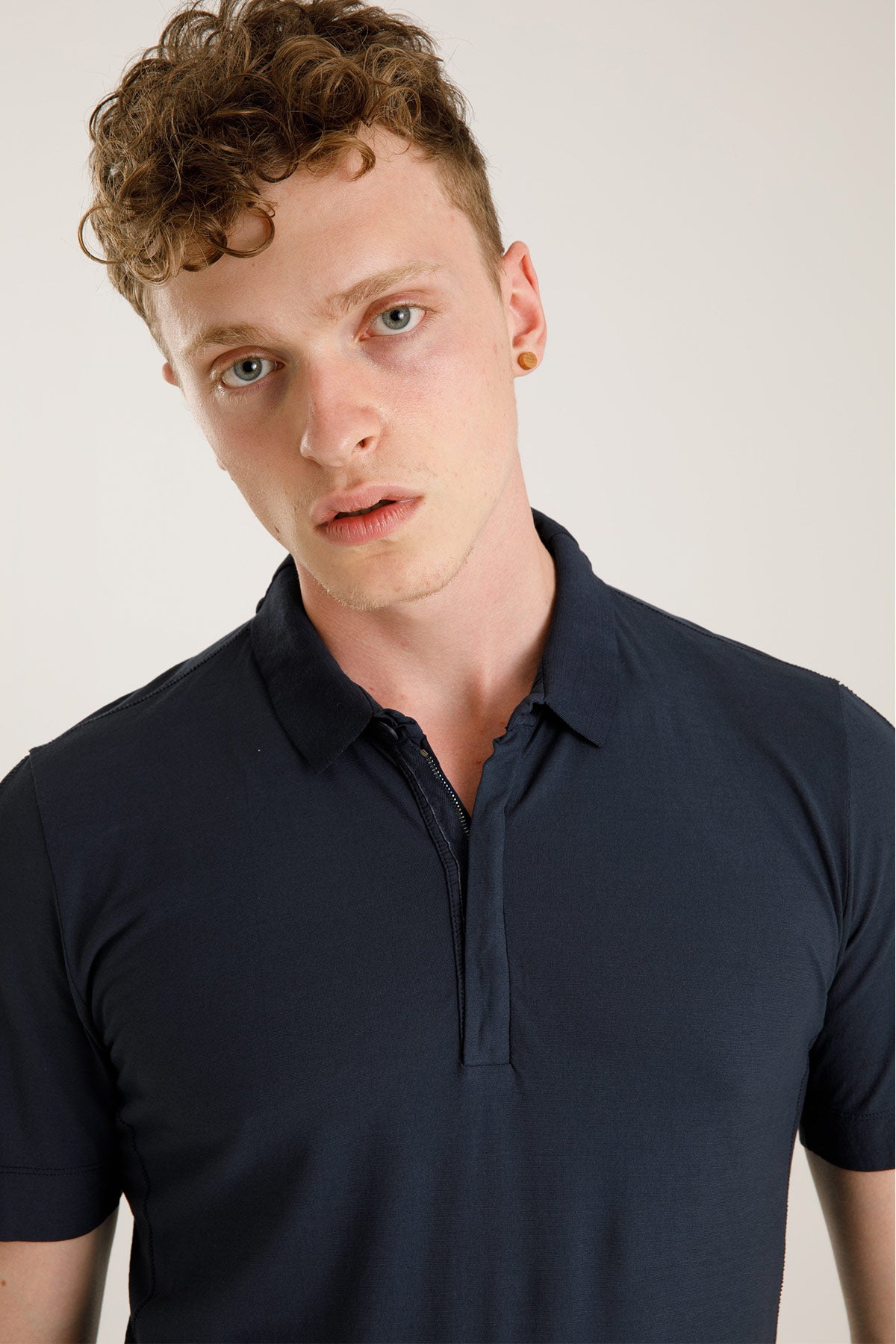 Transit Polo Yaka Fermuarlı T-shirt-Libas Trendy Fashion Store