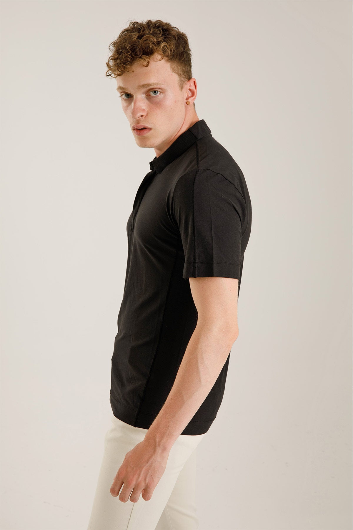 Transit Polo Yaka Fermuarlı T-shirt-Libas Trendy Fashion Store