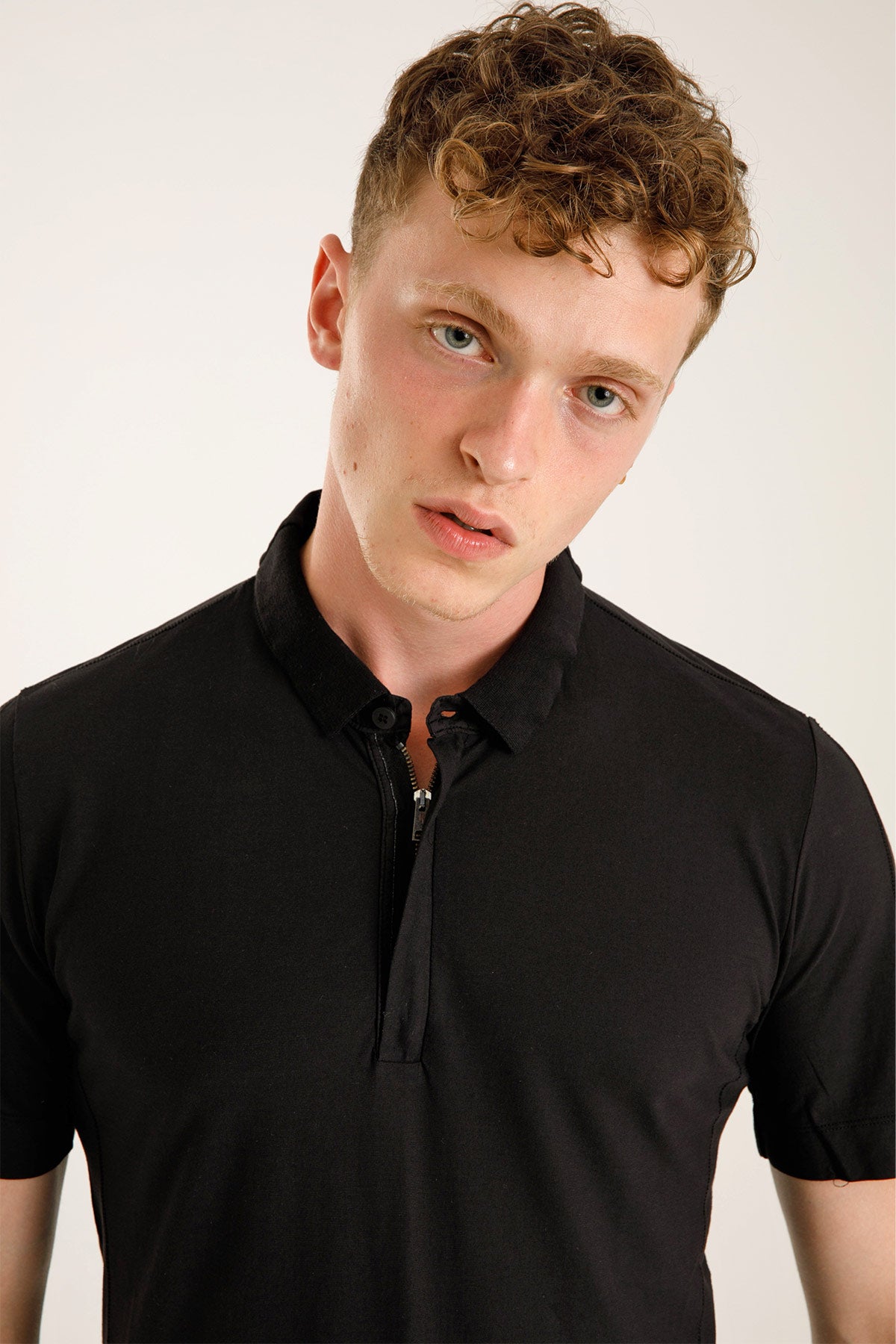 Transit Polo Yaka Fermuarlı T-shirt-Libas Trendy Fashion Store