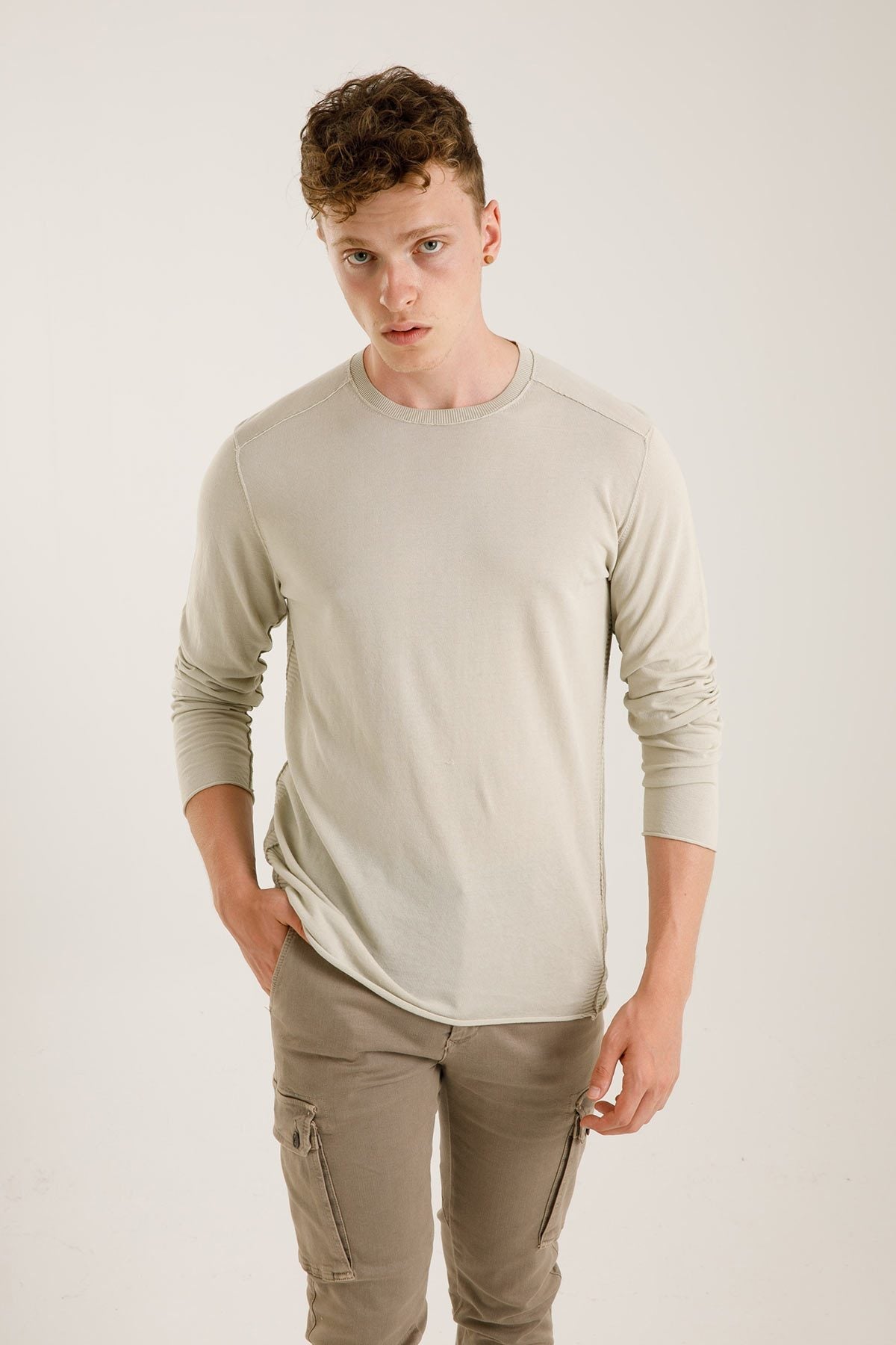 Transit Yuvarlak Yaka Triko