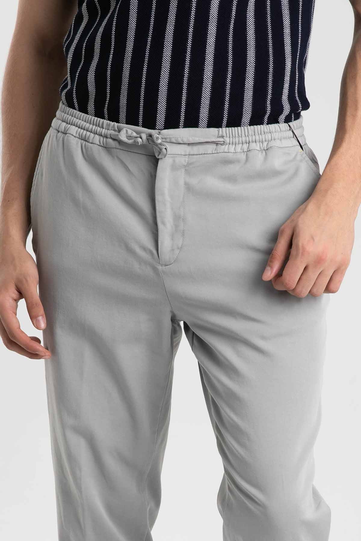 Manuel Ritz Yandan Cepli Beli Lastikli Pantolon-Libas Trendy Fashion Store