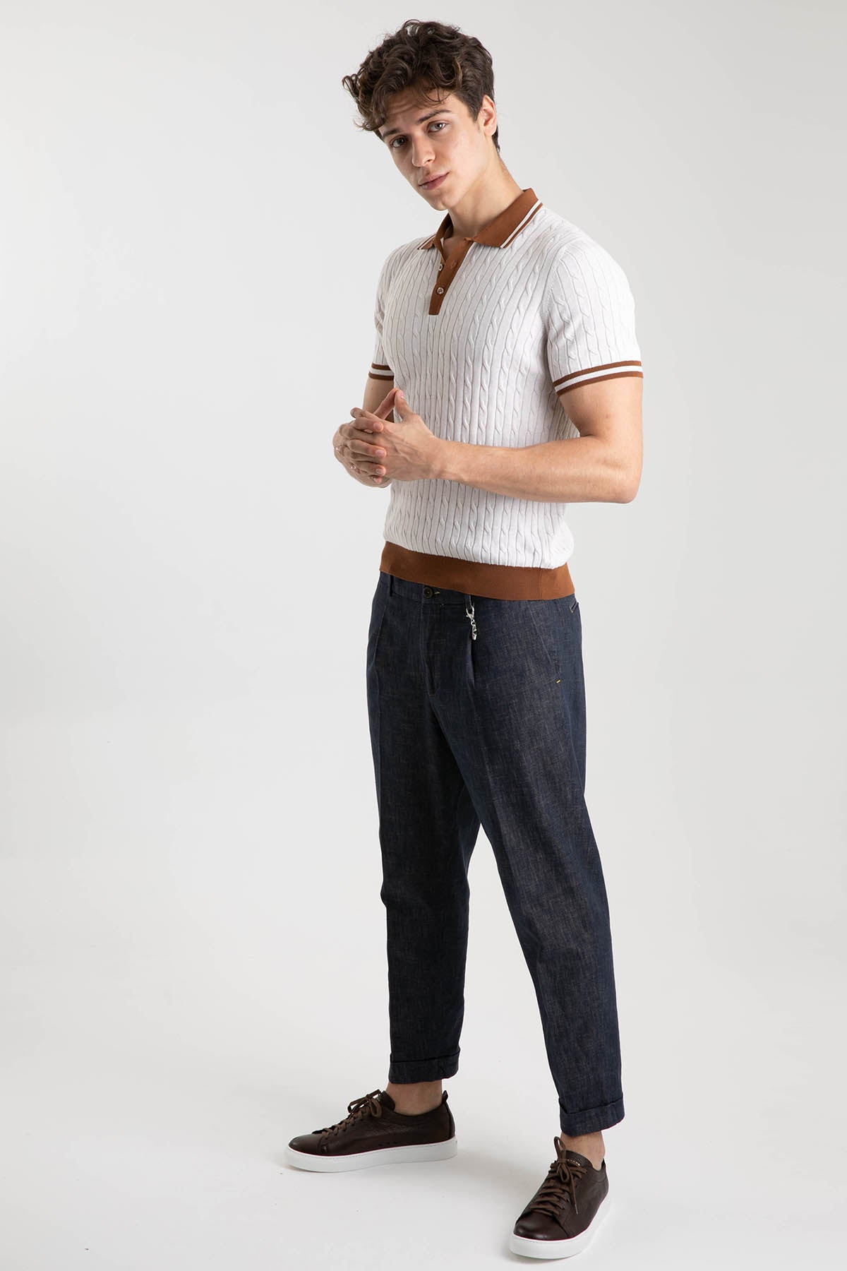 Manuel Ritz Baggy Fit Tek Pile Denim Pantolon-Libas Trendy Fashion Store