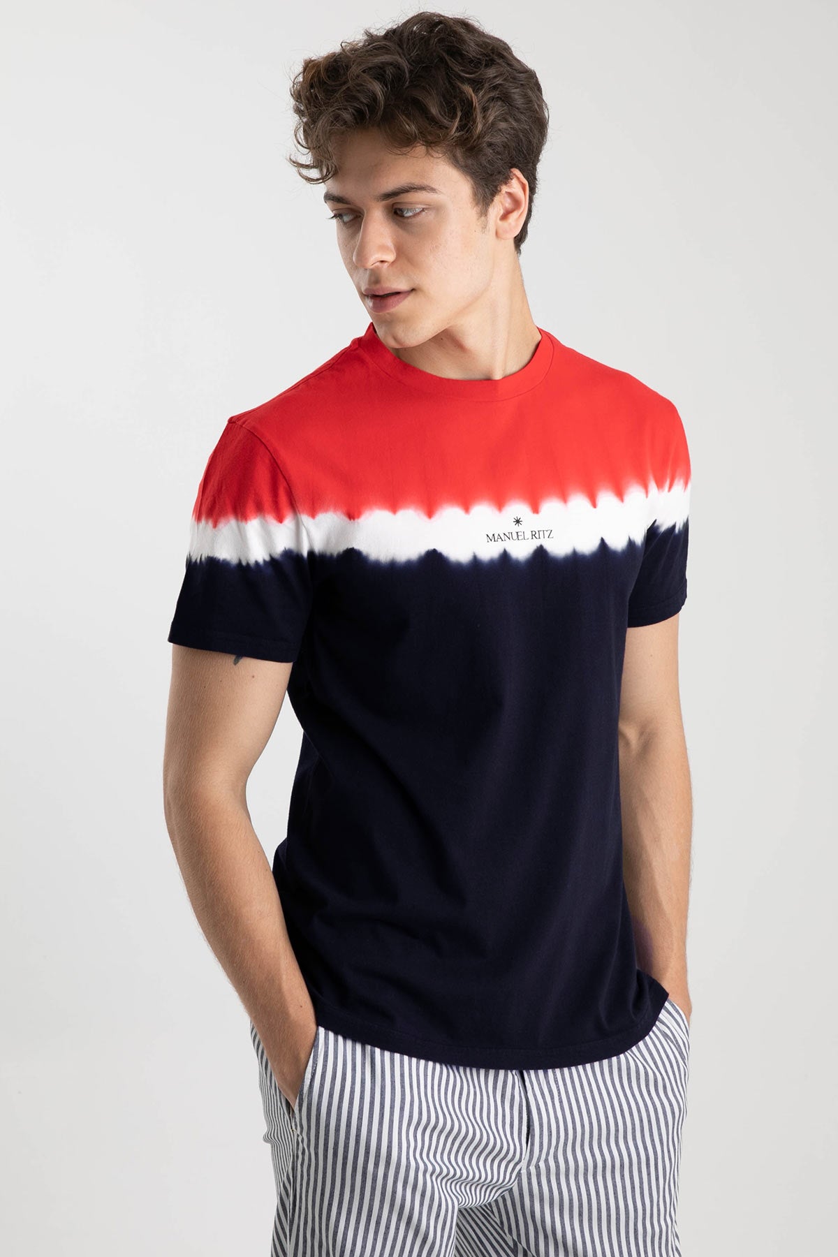 Manuel Ritz Yuvarlak Yaka T-shirt-Libas Trendy Fashion Store