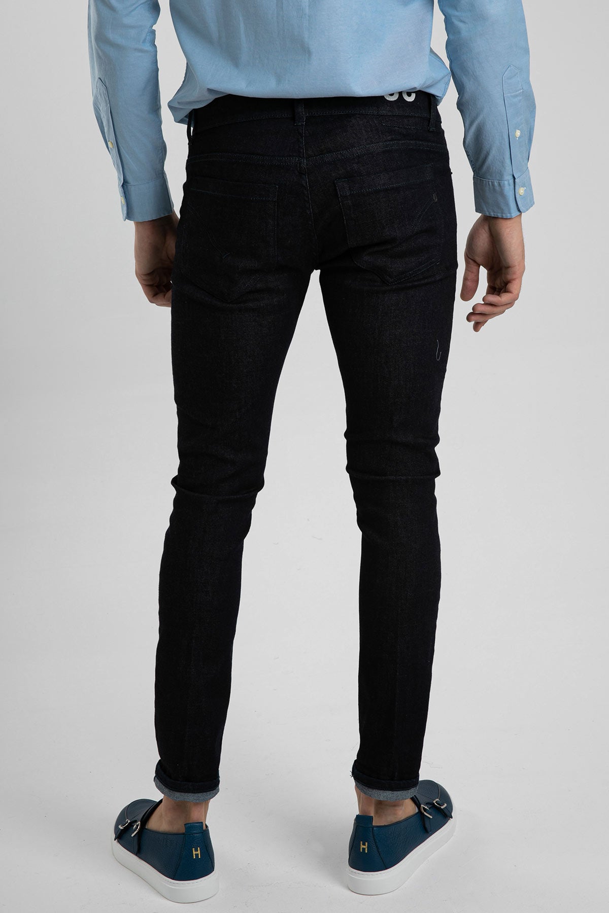 Dondup Koyu Yıkama Skinny Fit George Jeans-Libas Trendy Fashion Store