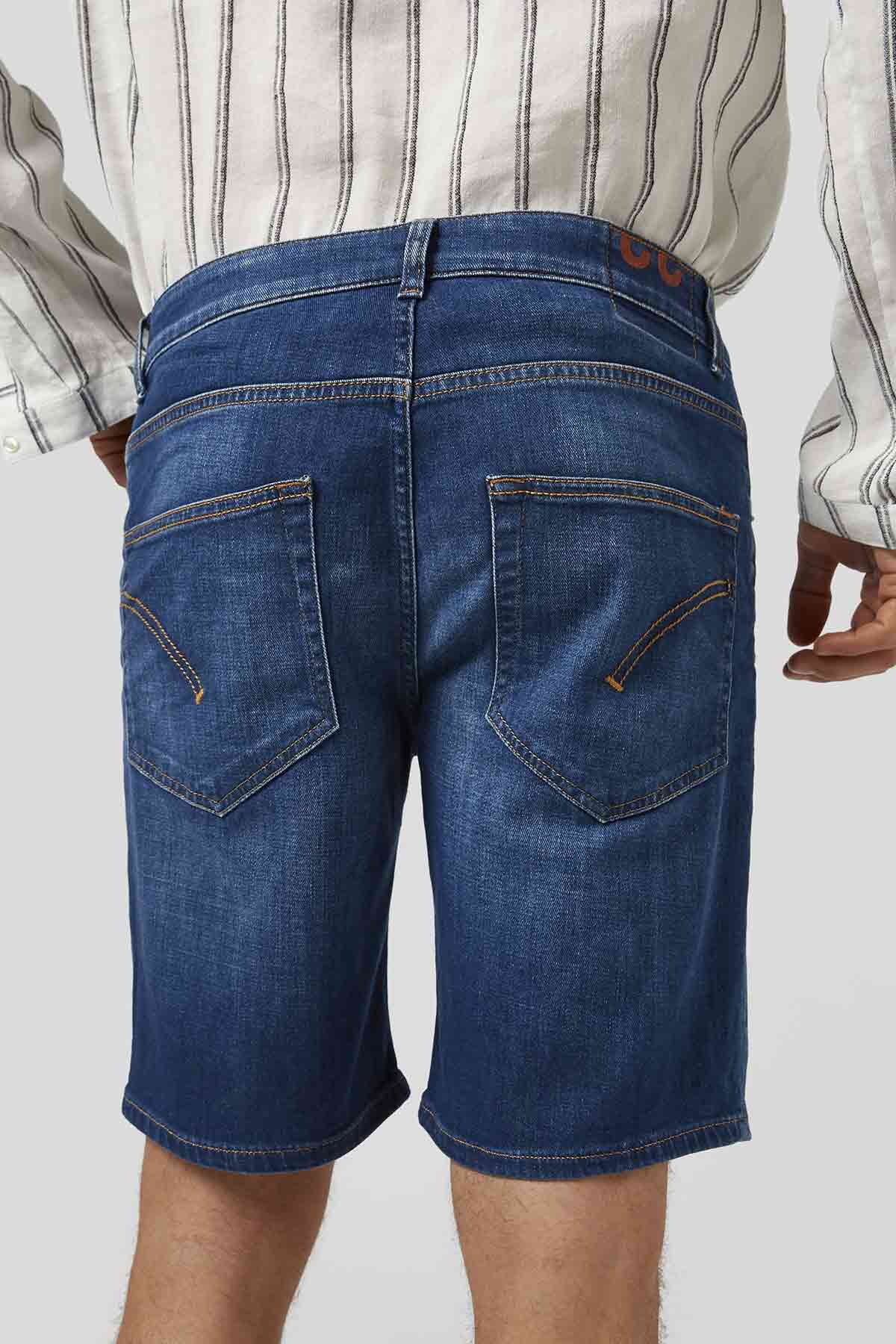 Dondup Regular Fit Streç Derick Denim Şort-Libas Trendy Fashion Store