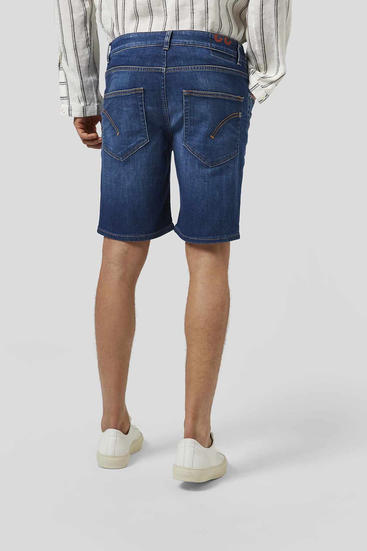 Dondup Regular Fit Streç Derick Denim Şort-Libas Trendy Fashion Store