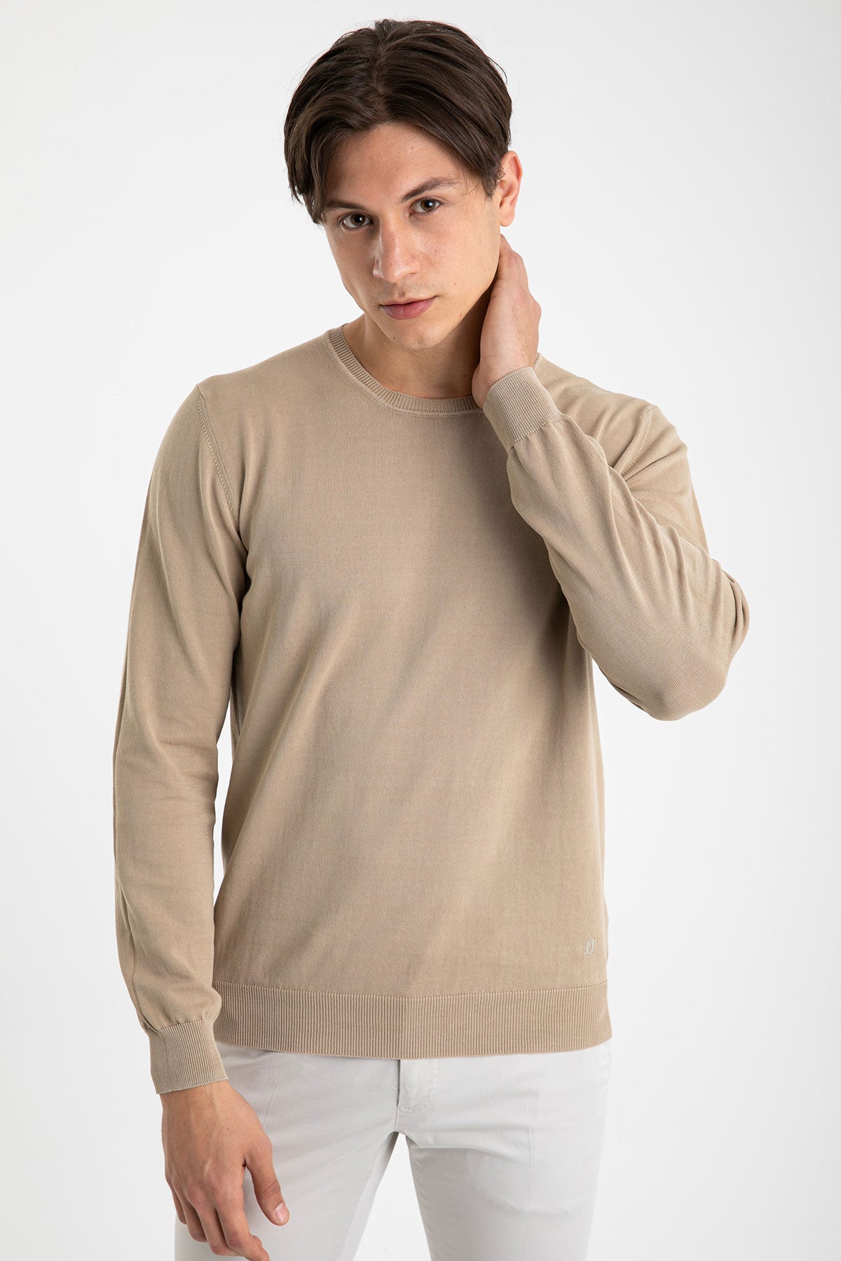 Dondup Yuvarlak Yaka İnce Triko-Libas Trendy Fashion Store