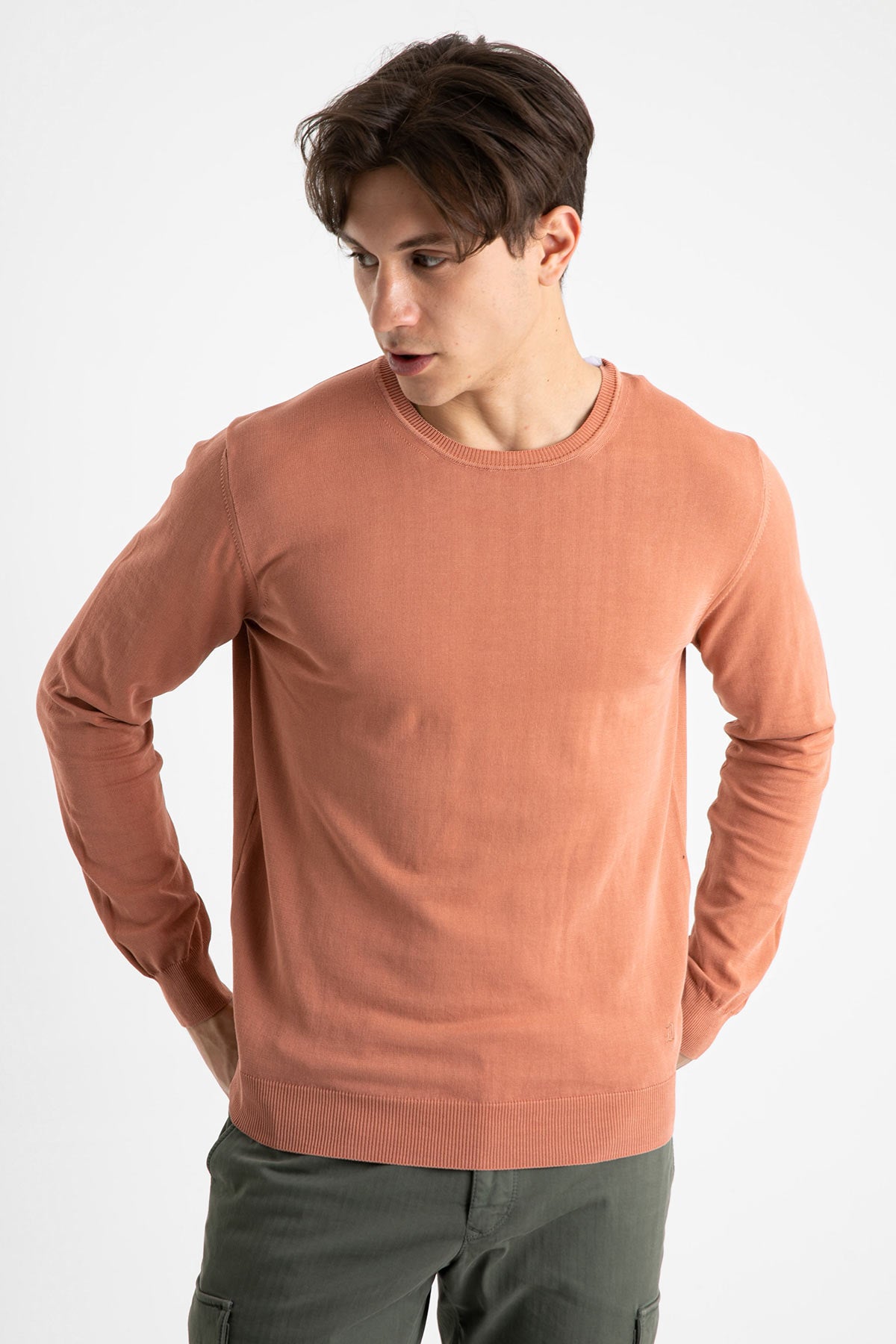 Dondup Yuvarlak Yaka İnce Triko-Libas Trendy Fashion Store