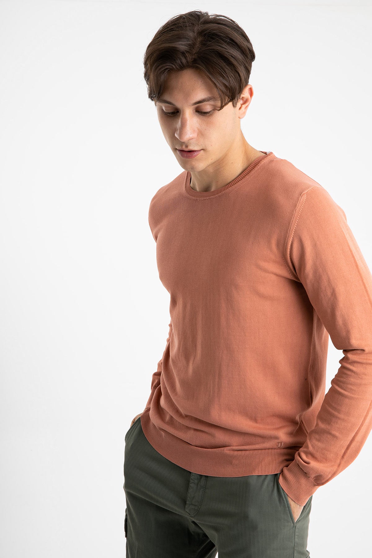 Dondup Yuvarlak Yaka İnce Triko-Libas Trendy Fashion Store