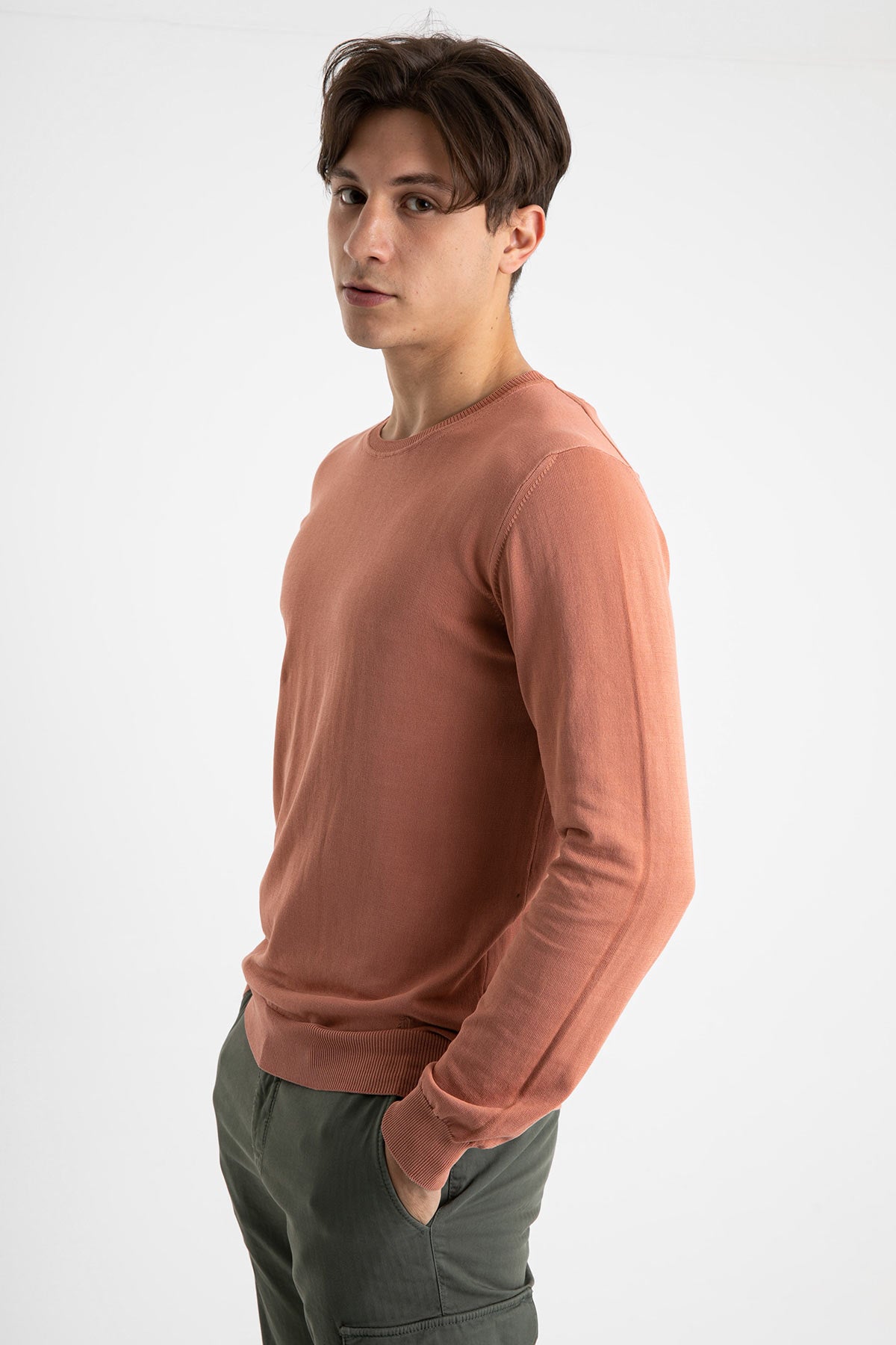 Dondup Yuvarlak Yaka İnce Triko-Libas Trendy Fashion Store