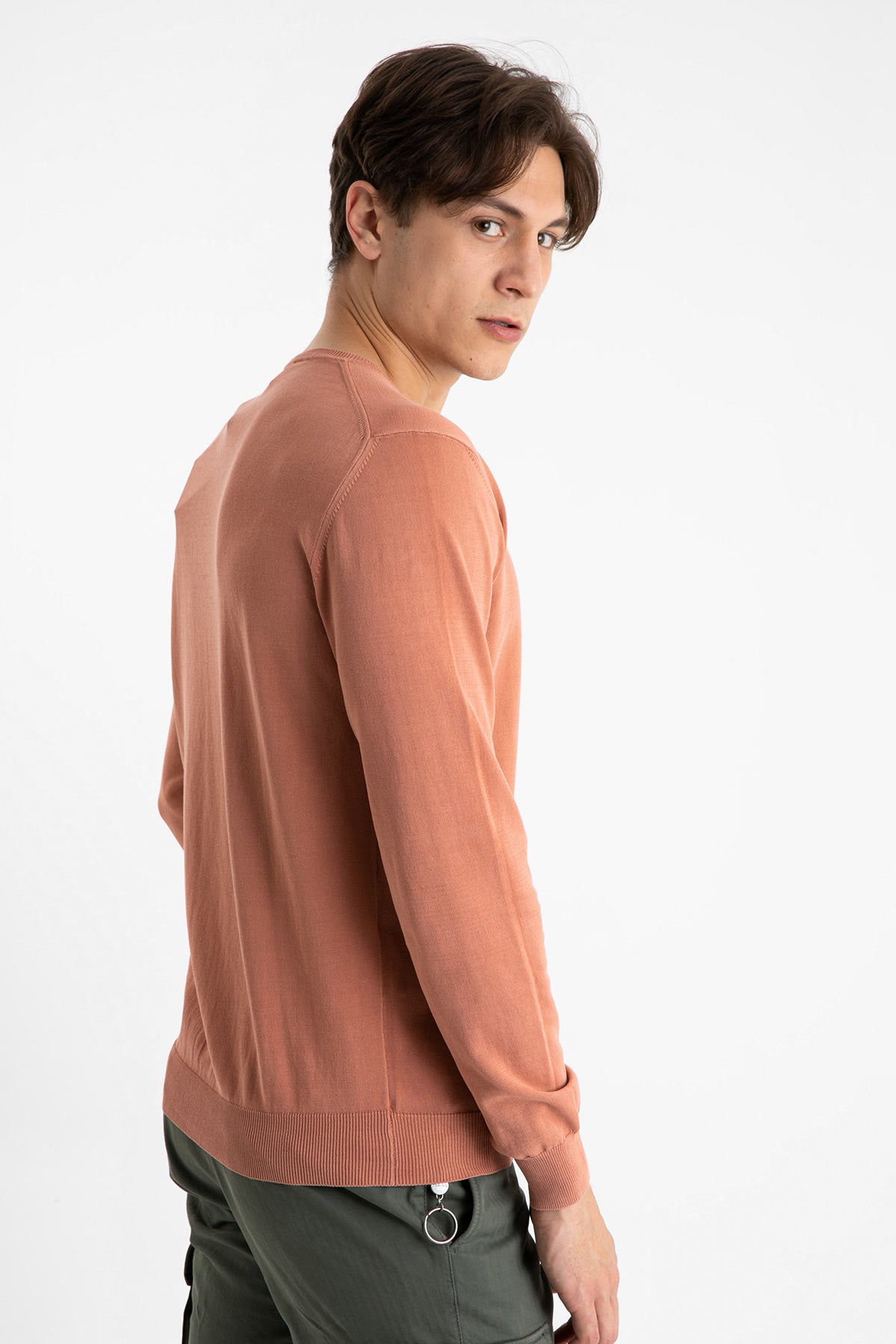 Dondup Yuvarlak Yaka İnce Triko-Libas Trendy Fashion Store