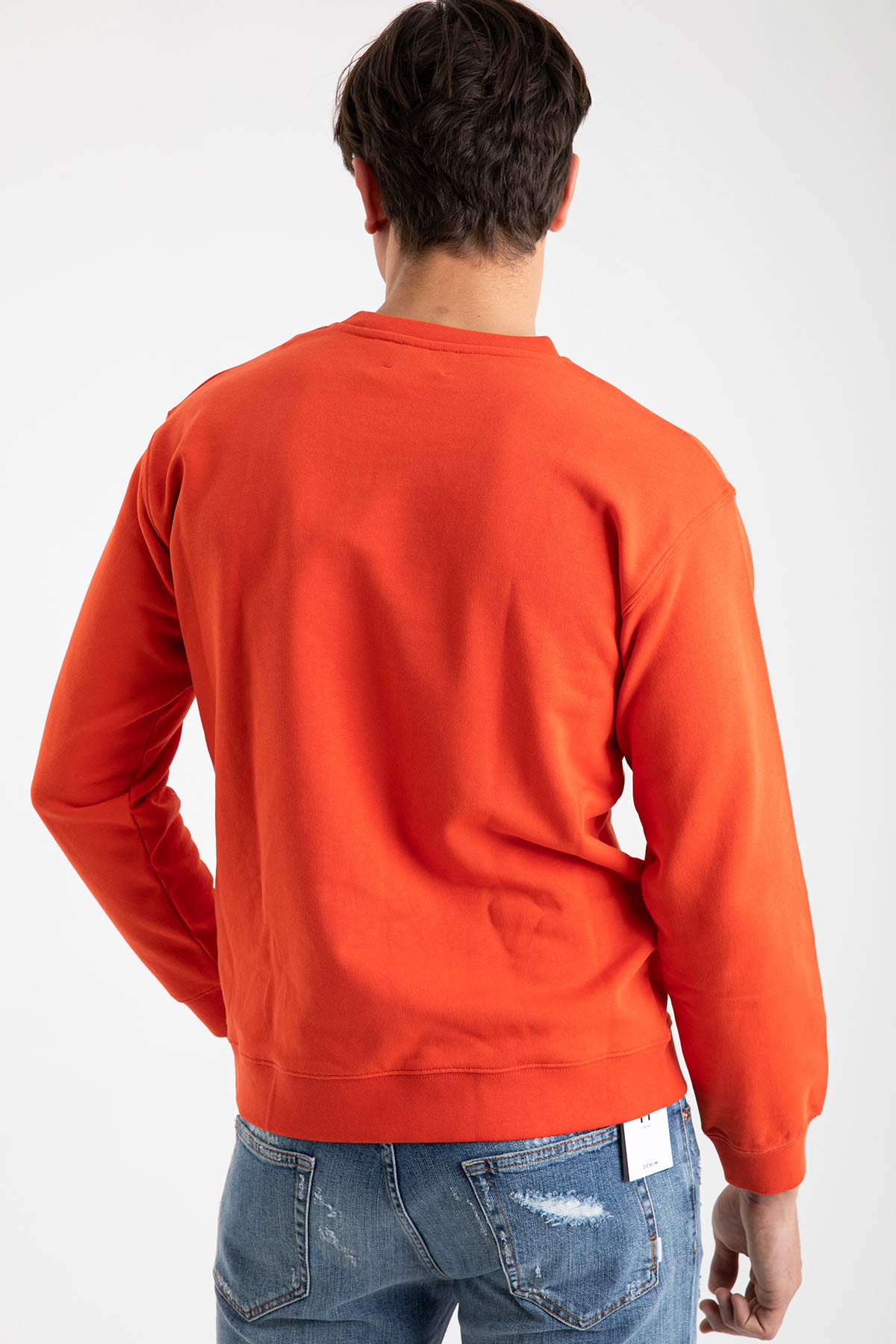 Dondup Yuvarlak Yaka Logo Sweatshirt-Libas Trendy Fashion Store