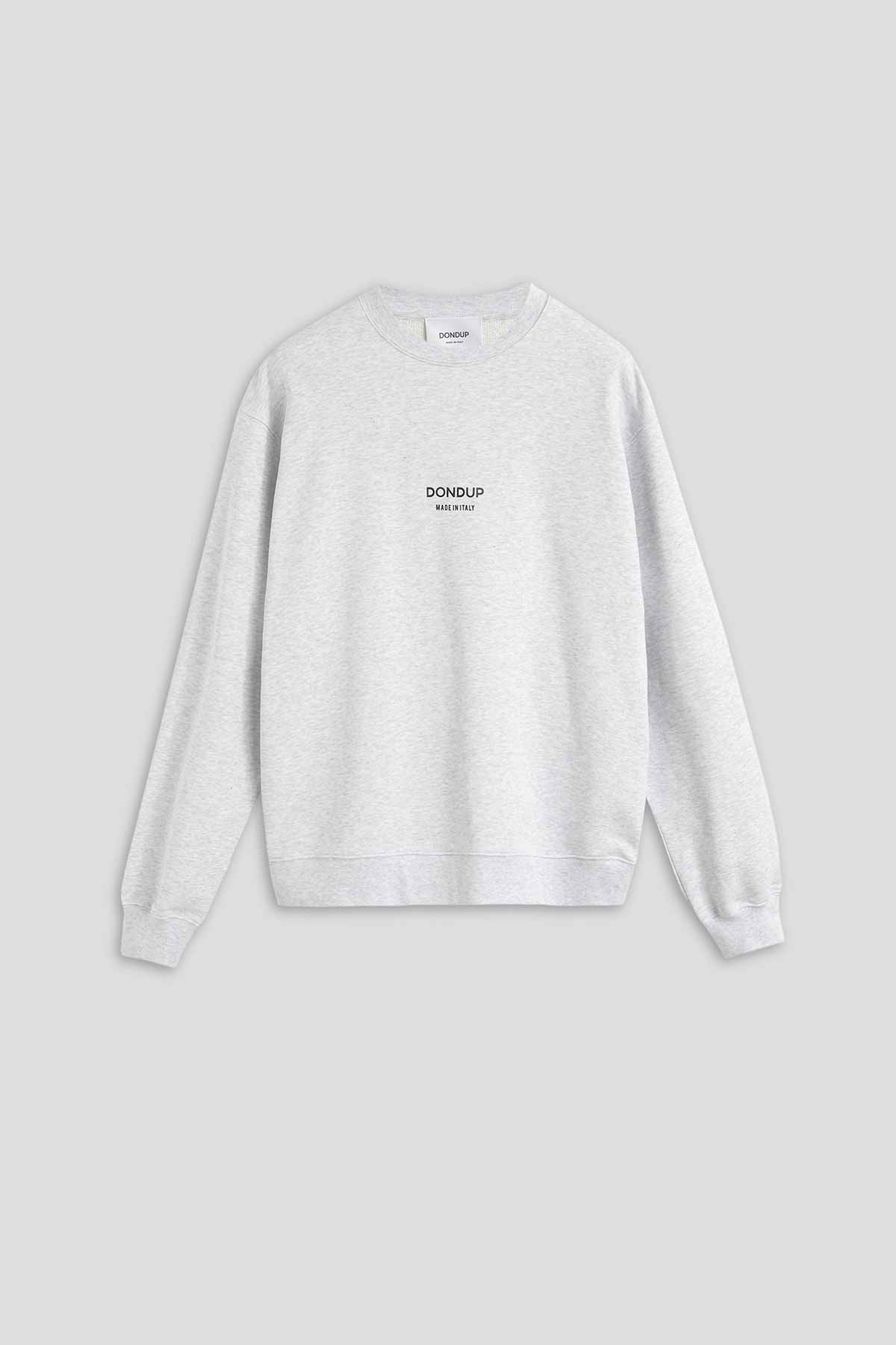Dondup Yuvarlak Yaka Logo Sweatshirt-Libas Trendy Fashion Store