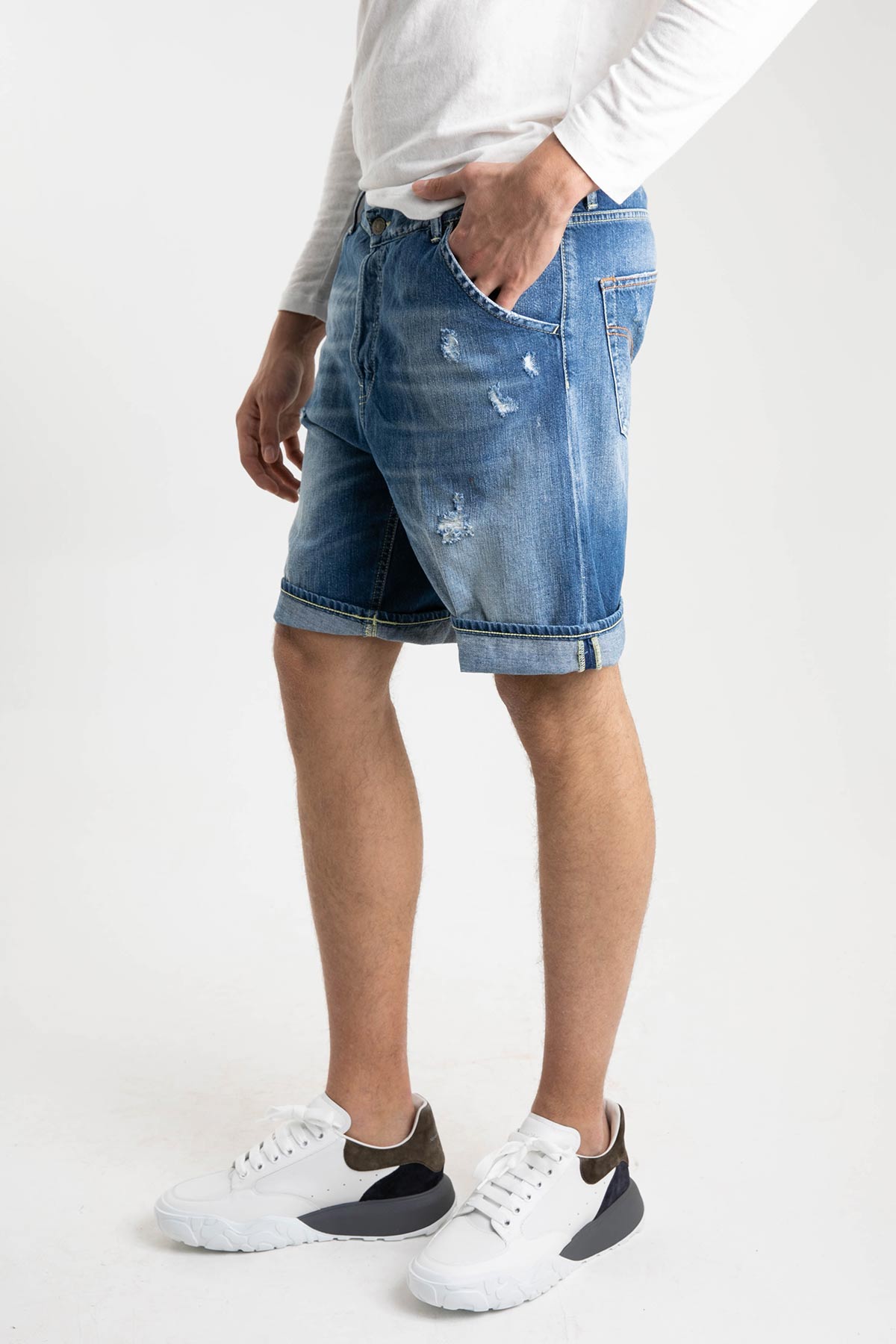 Dondup Julyan Regular Fit Denim Şort-Libas Trendy Fashion Store