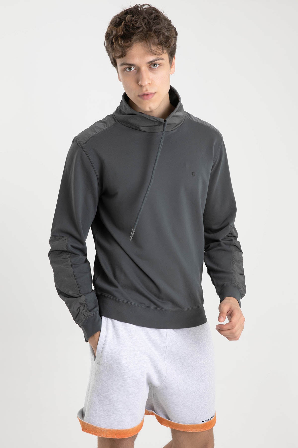 Dondup Büzgülü Yaka Sweatshirt-Libas Trendy Fashion Store