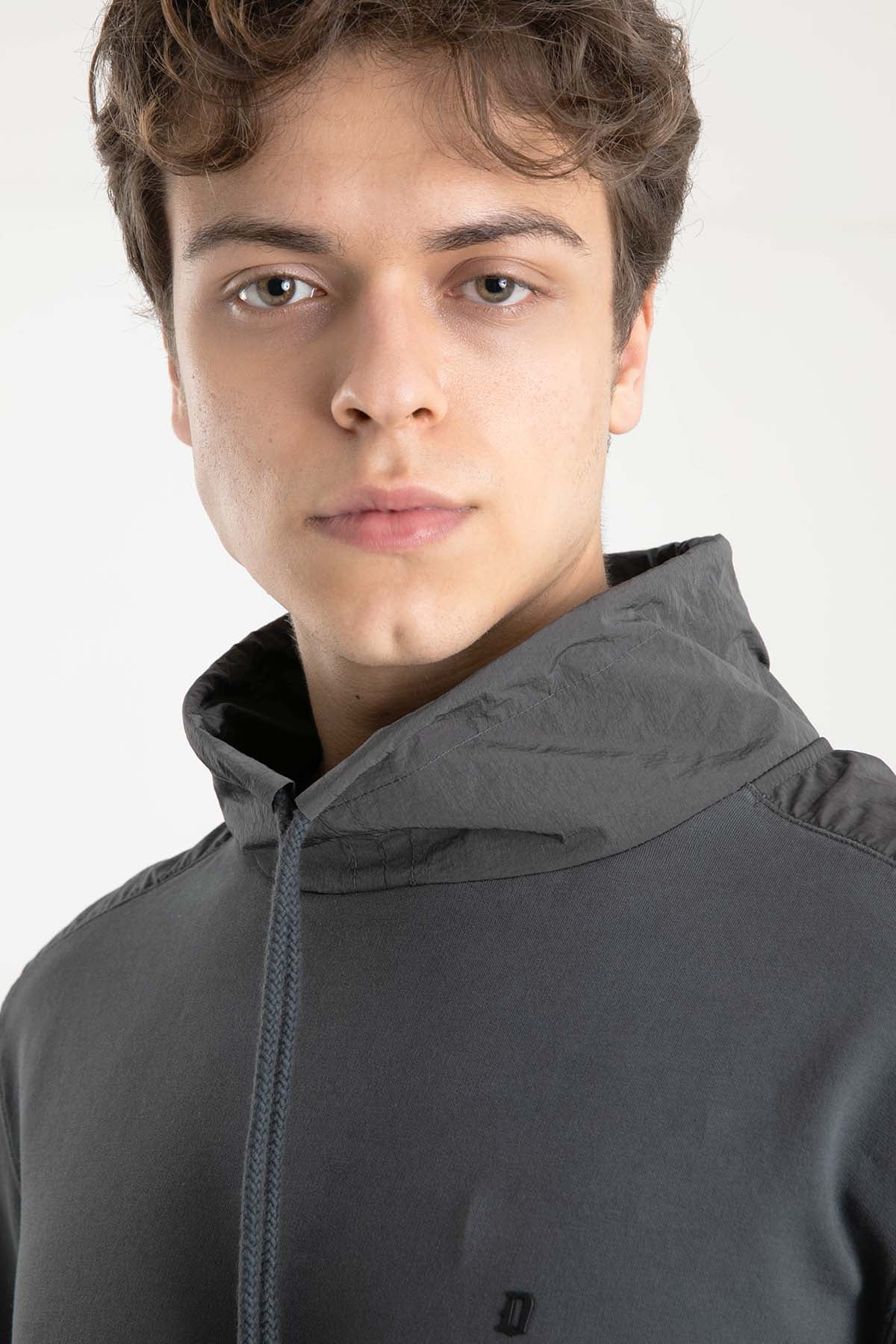 Dondup Büzgülü Yaka Sweatshirt-Libas Trendy Fashion Store