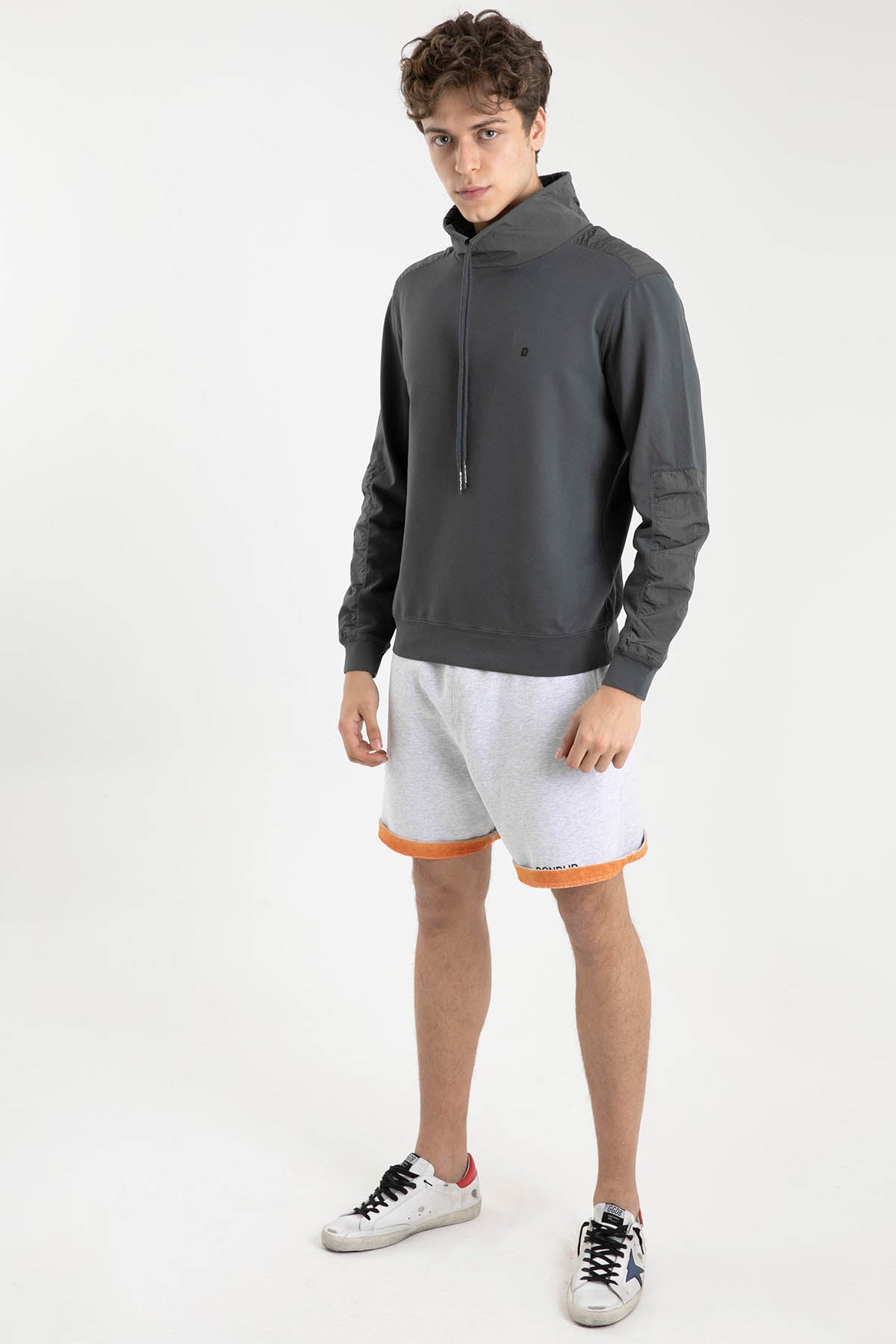 Dondup Büzgülü Yaka Sweatshirt-Libas Trendy Fashion Store