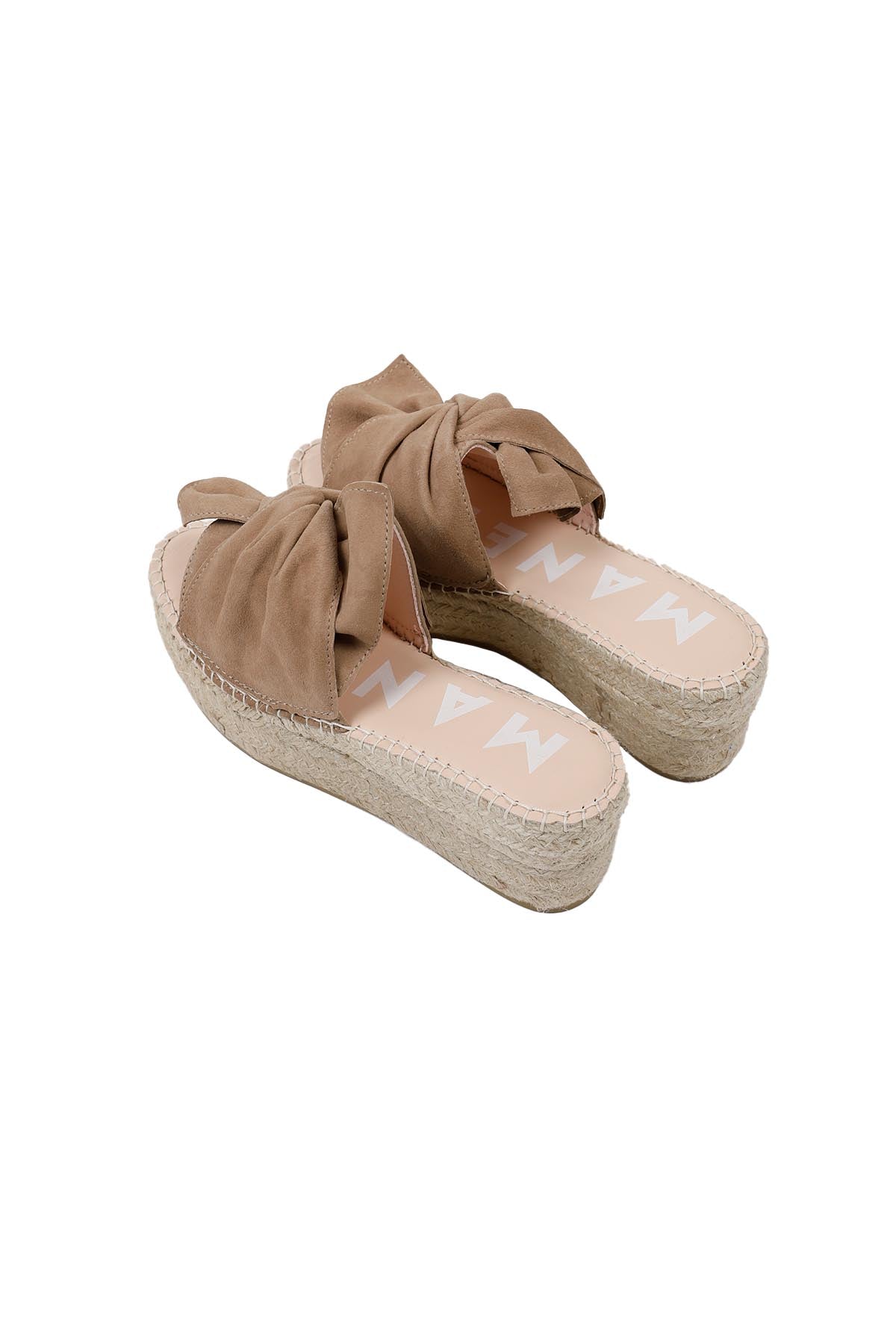 Manebi Fiyonklu Espadril Terlik-Libas Trendy Fashion Store