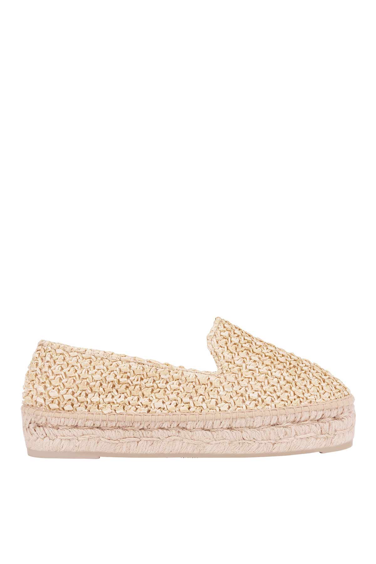 Manebi Hasır Örgü Espadril-Libas Trendy Fashion Store