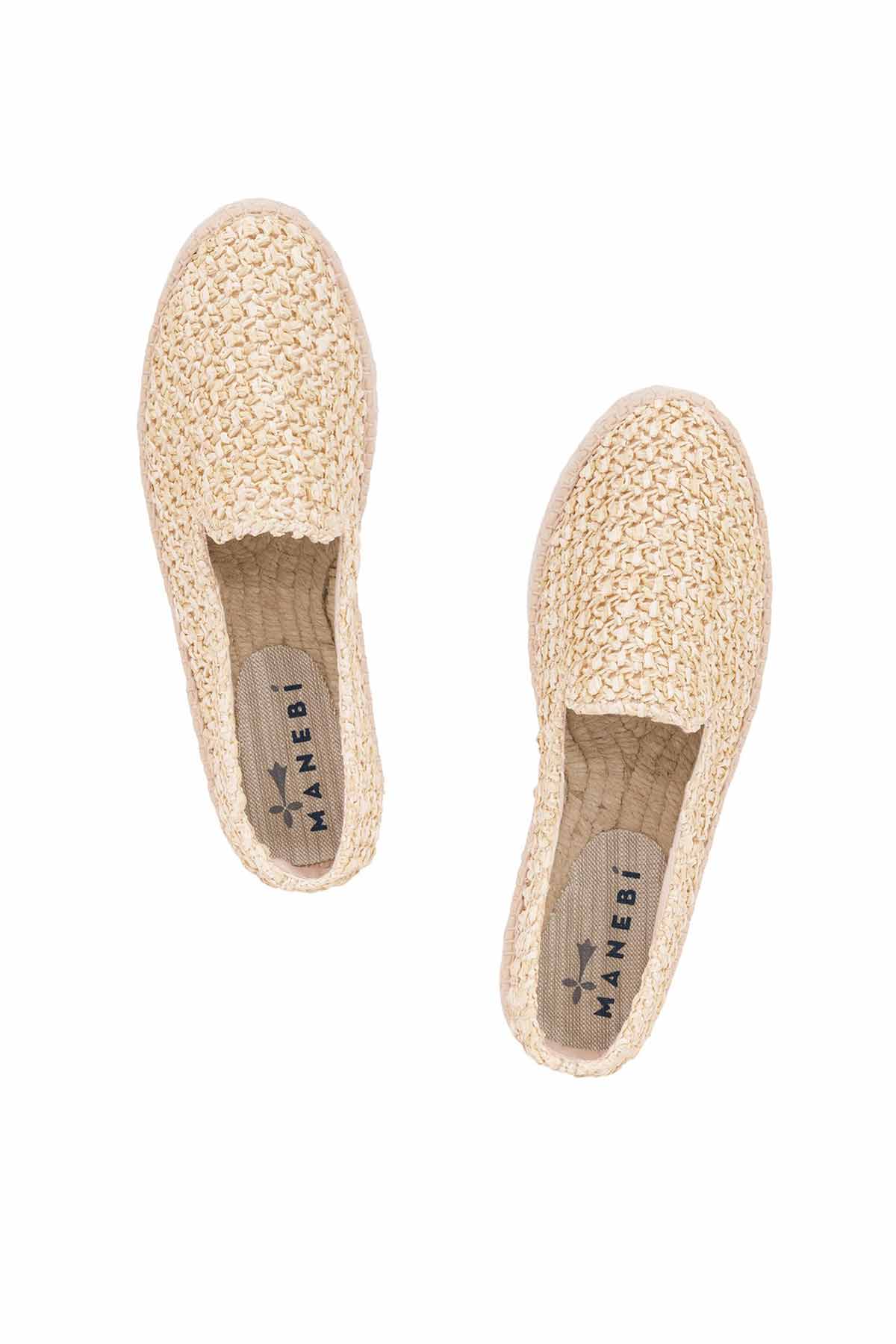 Manebi Hasır Örgü Espadril-Libas Trendy Fashion Store