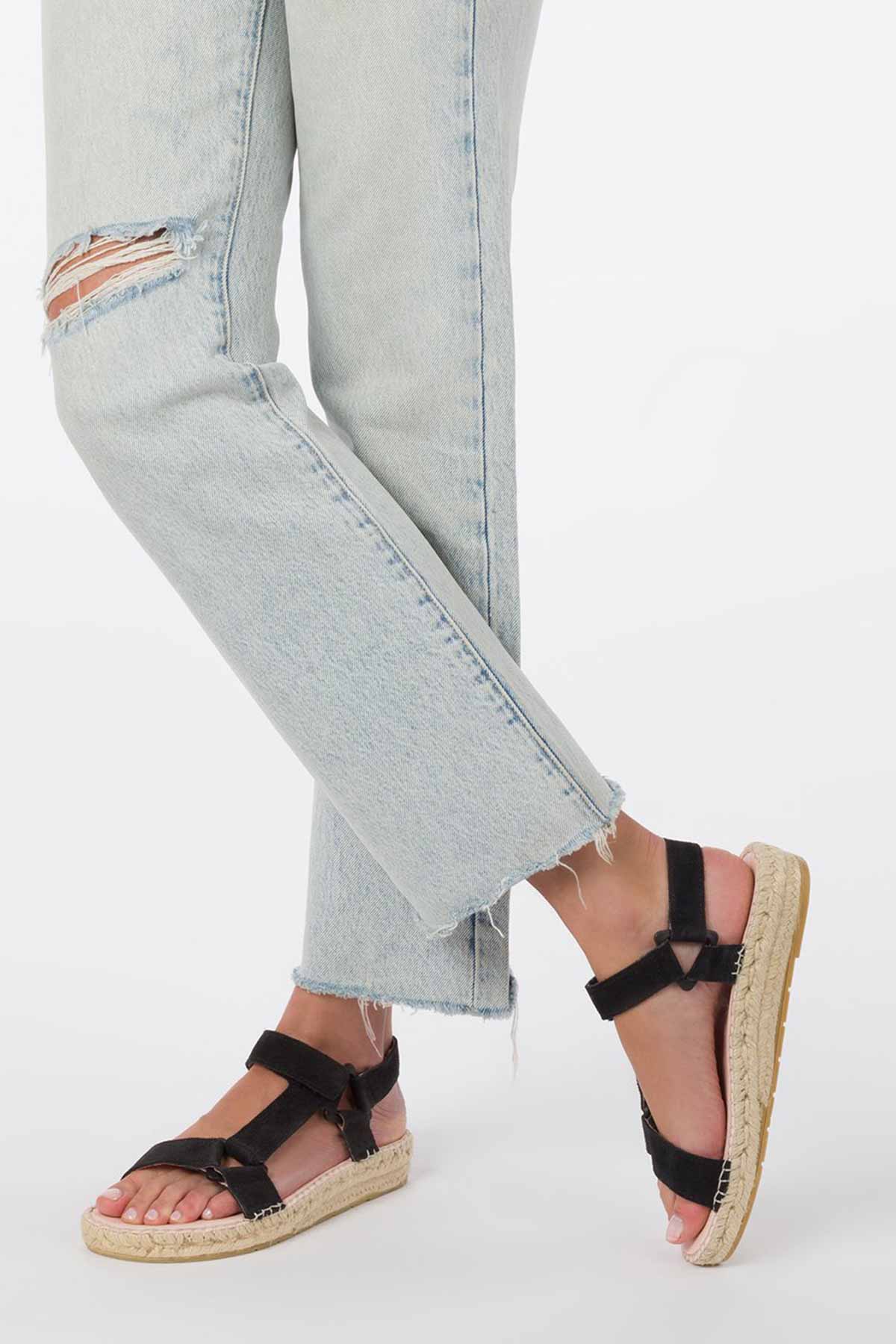 Manebi Nubuk Espadril Sandalet-Libas Trendy Fashion Store