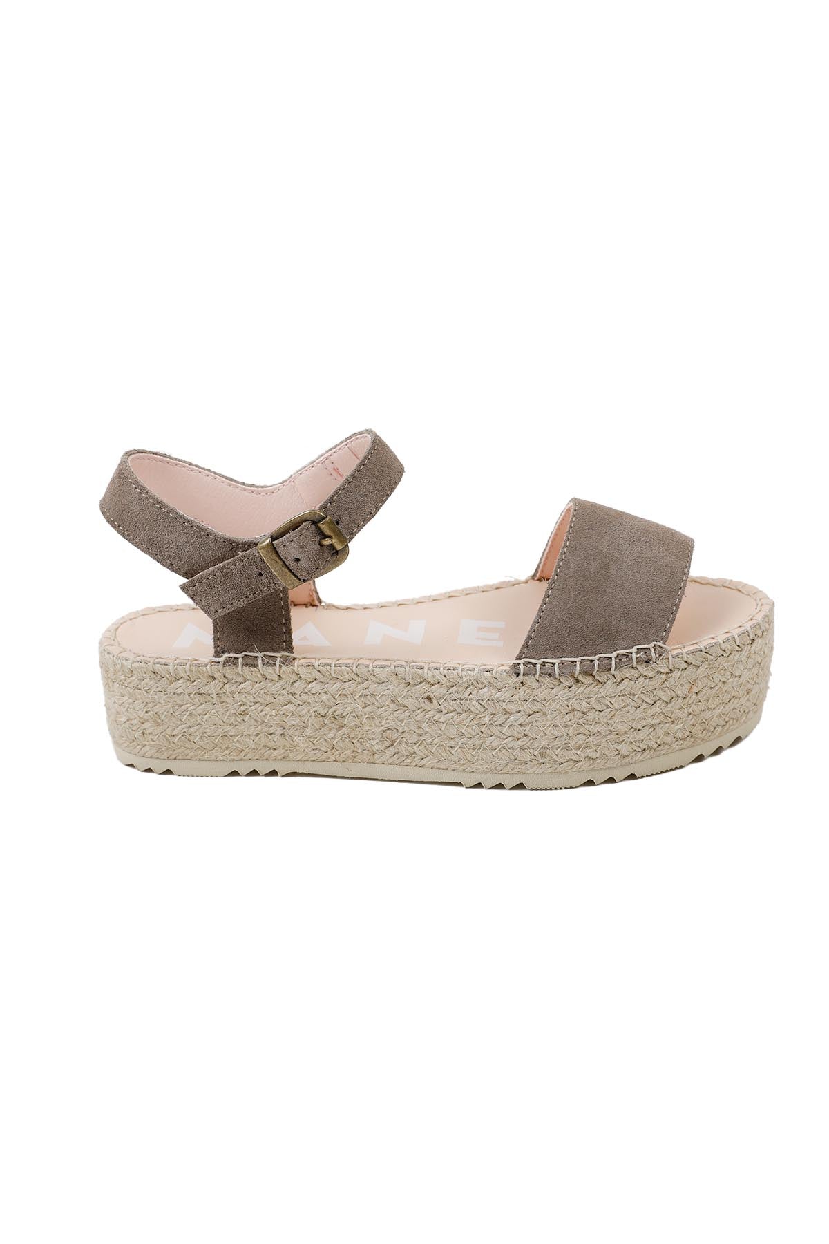 Manebi Nubuk Espadril Sandalet-Libas Trendy Fashion Store