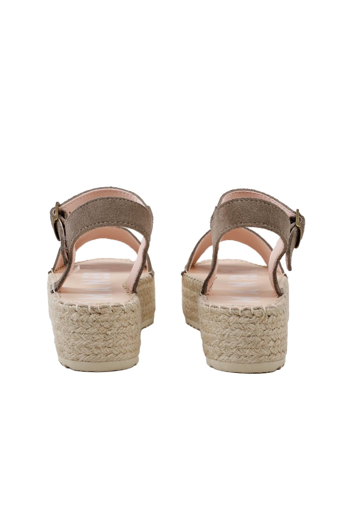 Manebi Nubuk Espadril Sandalet-Libas Trendy Fashion Store