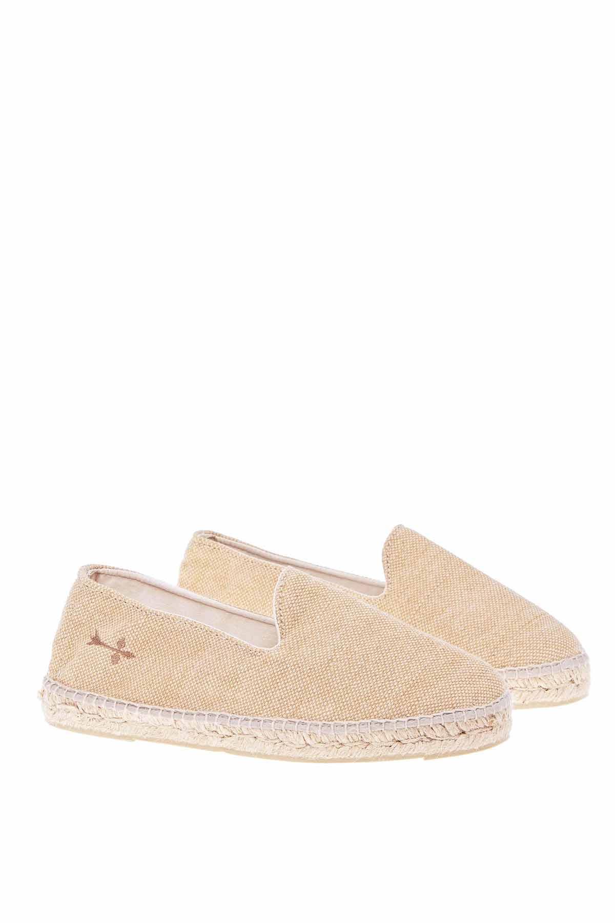 Manebi Kanvas Espadril-Libas Trendy Fashion Store