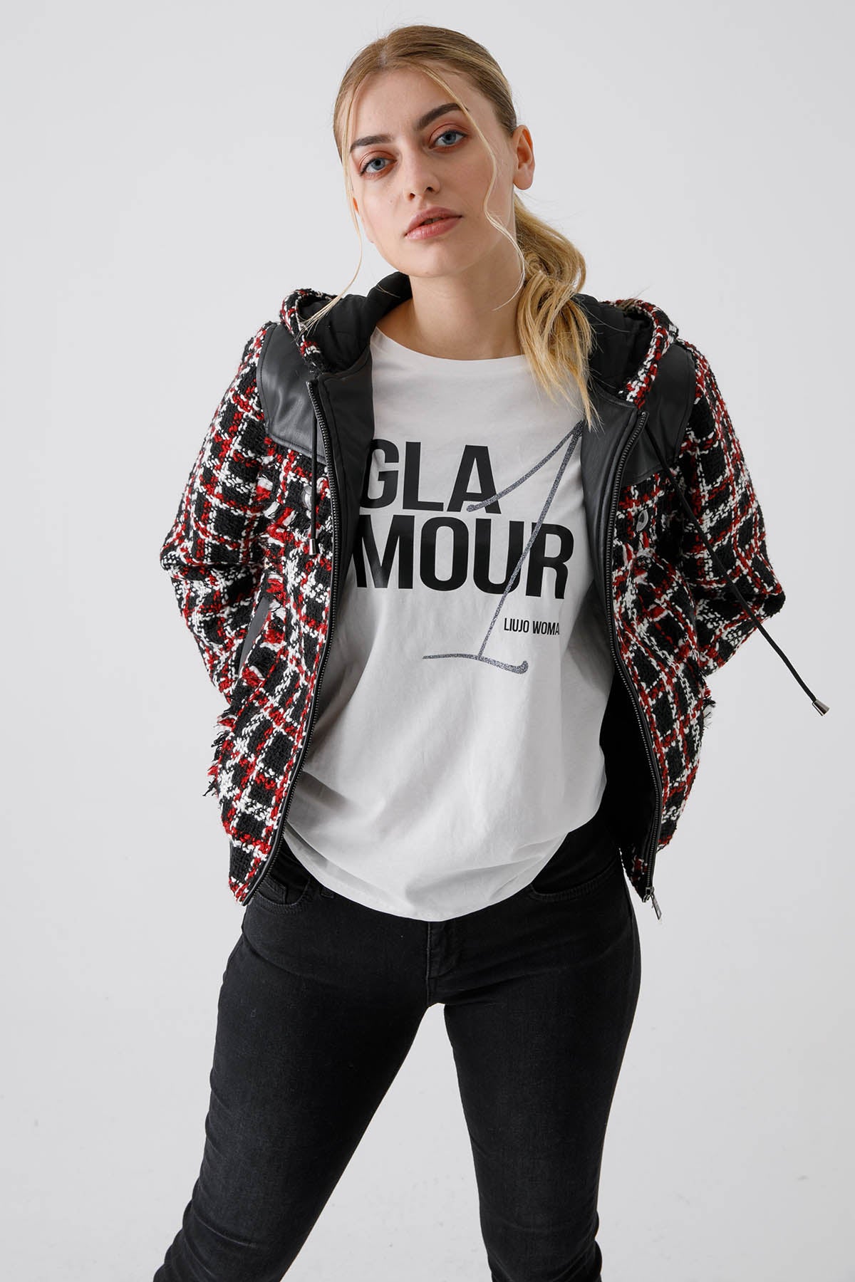 Liu Jo Piye Dö Pul Ceket-Libas Trendy Fashion Store