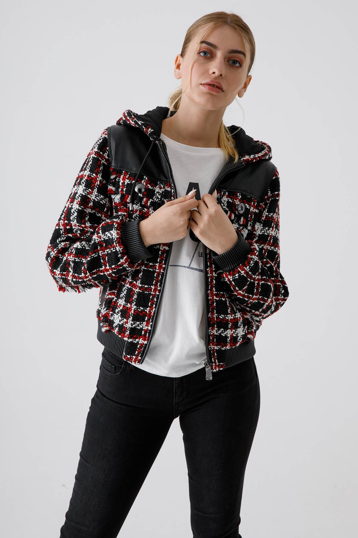 Liu Jo Piye Dö Pul Ceket-Libas Trendy Fashion Store