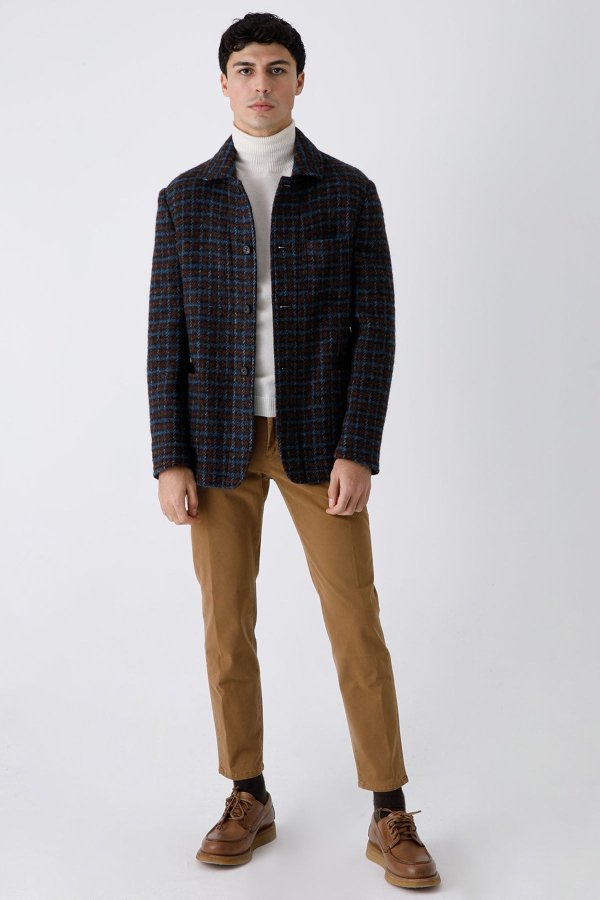 The Gigi Carmel Kareli Yün Ceket-Libas Trendy Fashion Store