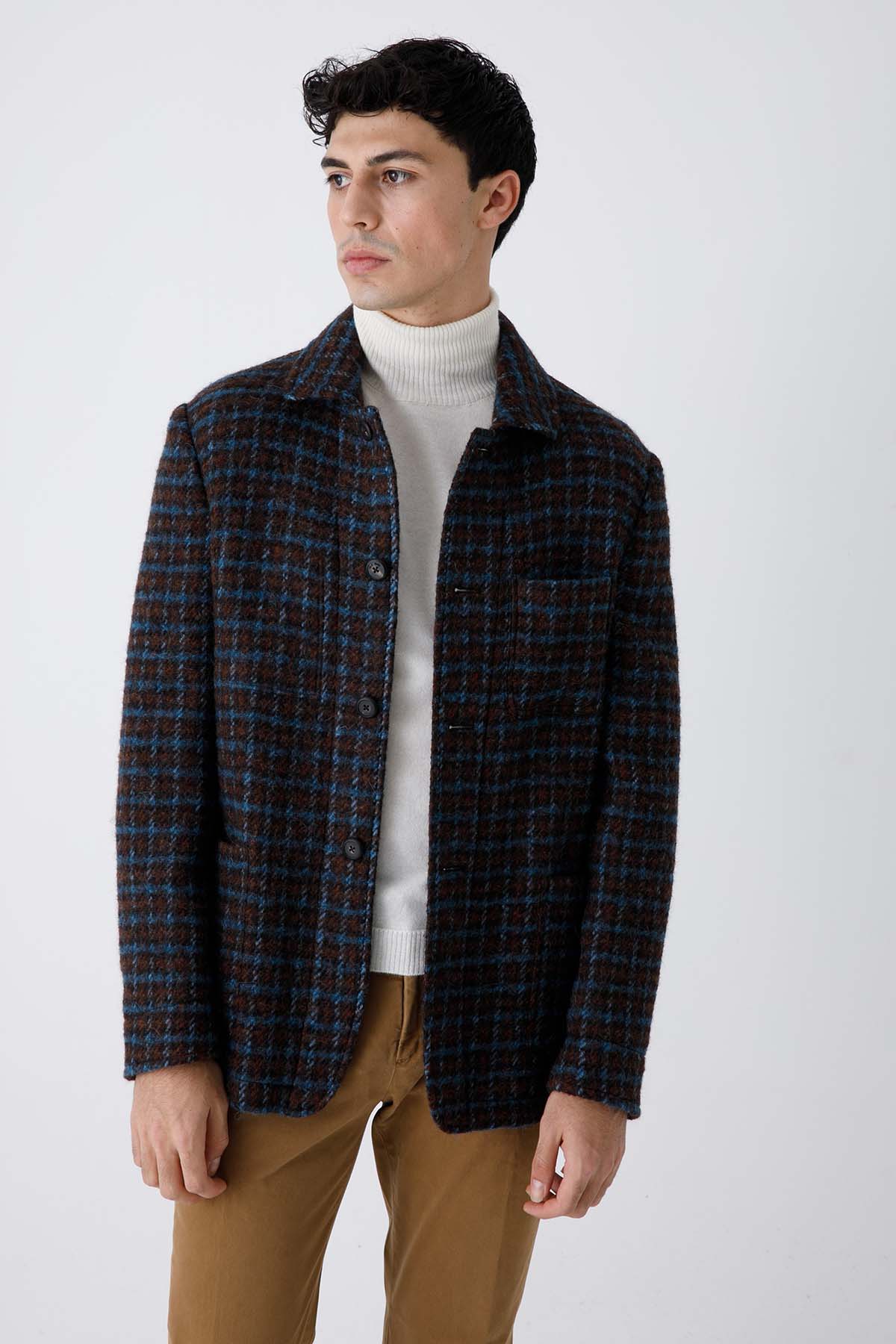 The Gigi Carmel Kareli Yün Ceket-Libas Trendy Fashion Store