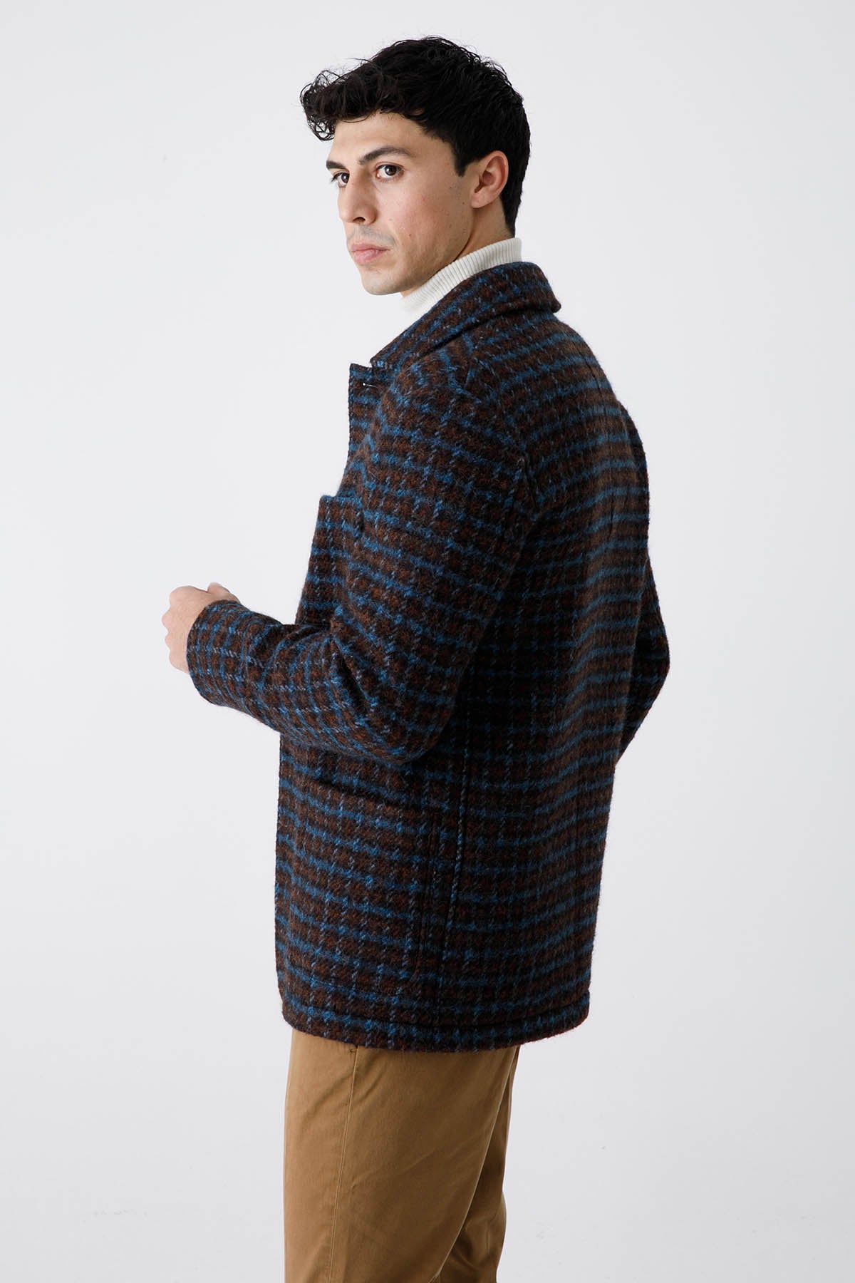 The Gigi Carmel Kareli Yün Ceket-Libas Trendy Fashion Store